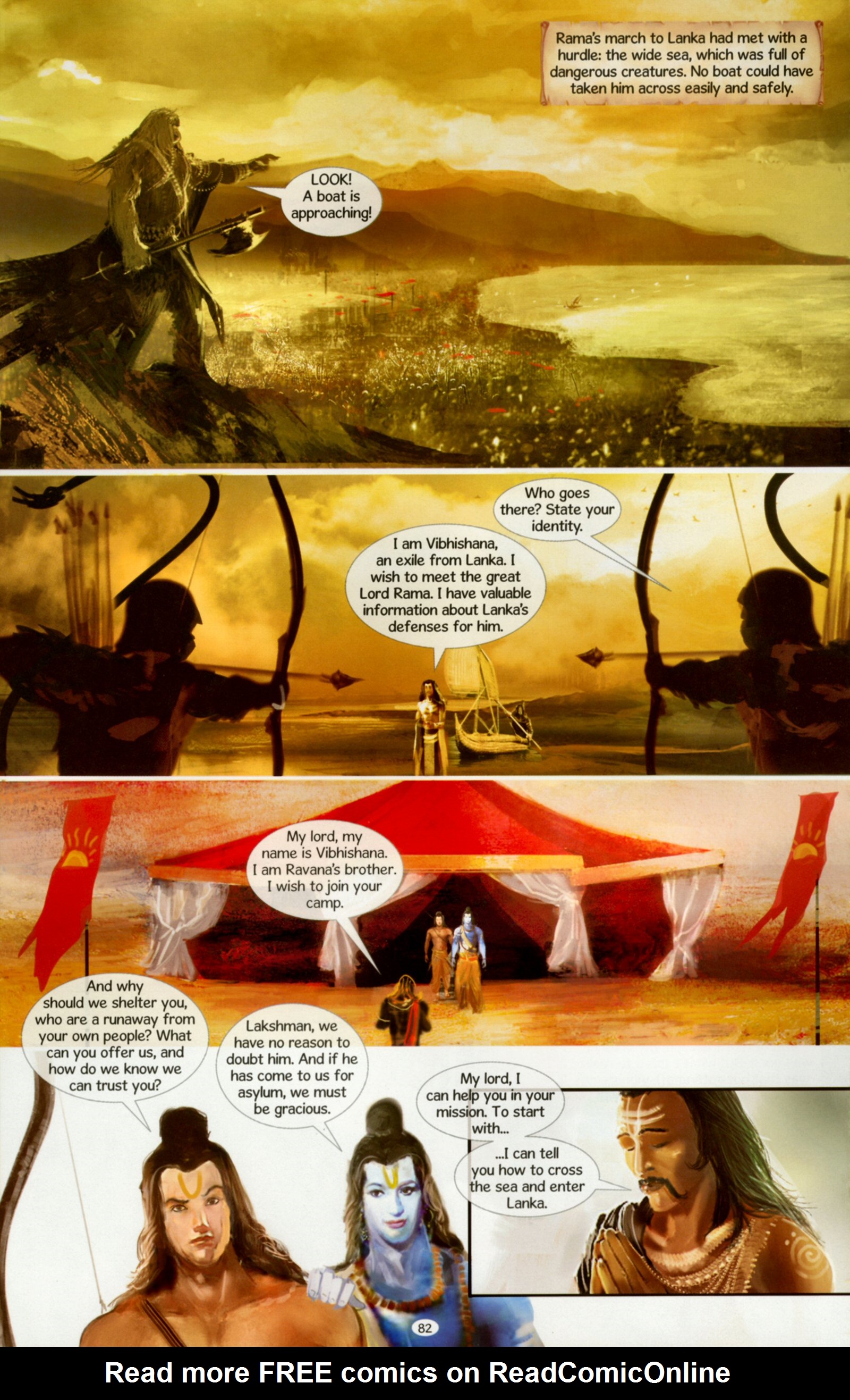 Read online Ravana: Roar of the Demon King comic -  Issue # Full - 85