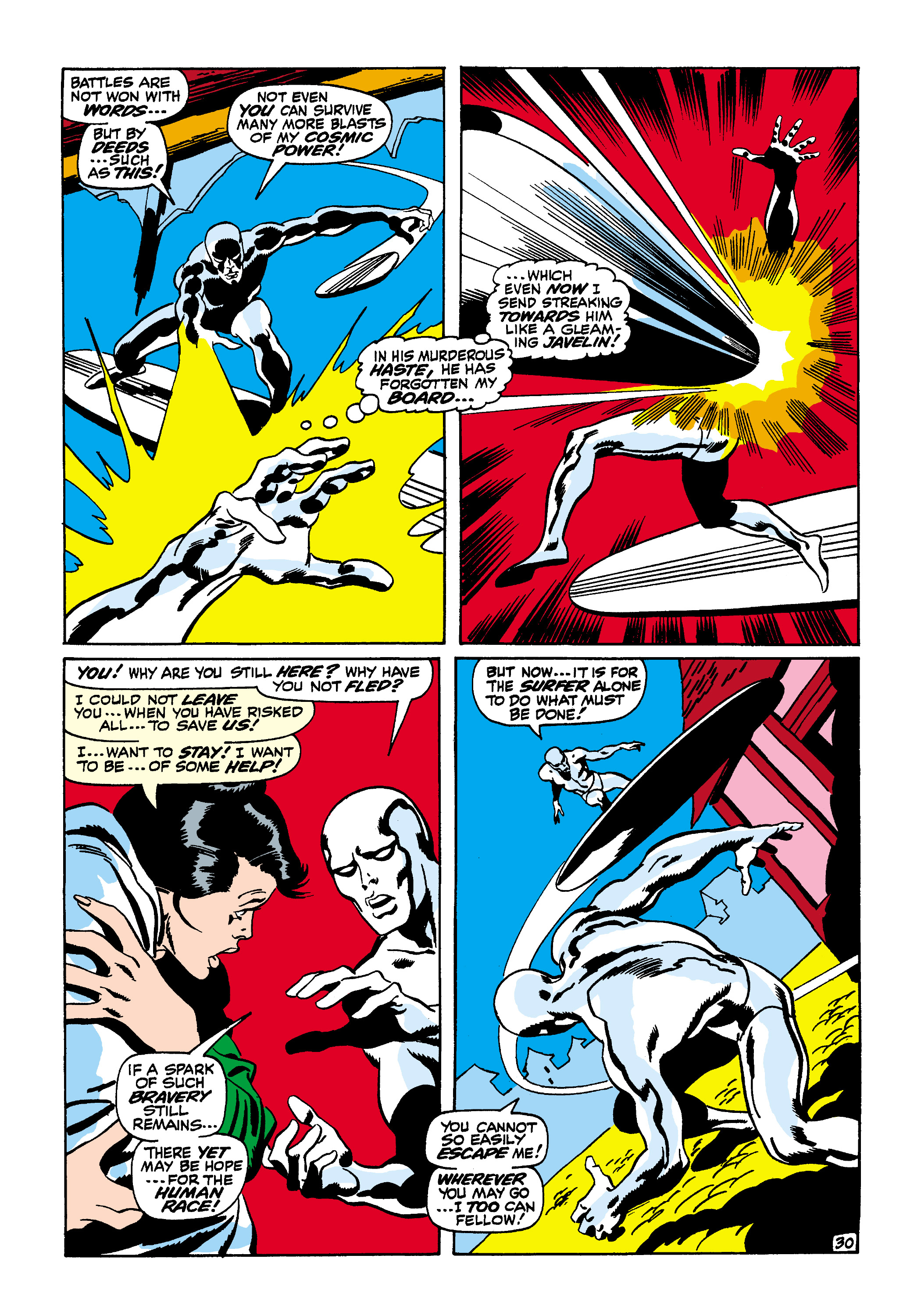 Read online Marvel Masterworks: The Silver Surfer comic -  Issue # TPB 2 (Part 1) - 37