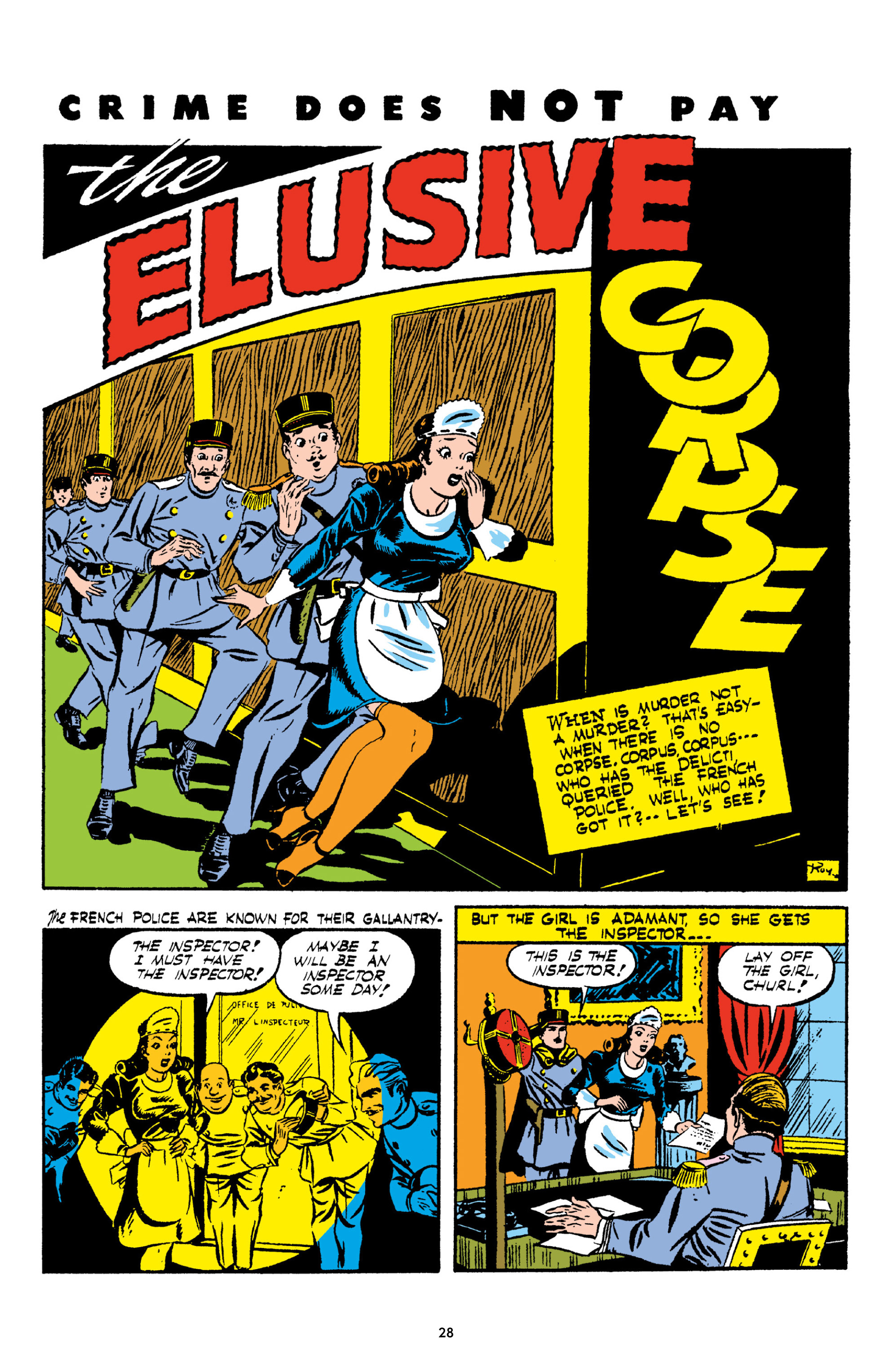 Read online Crime Does Not Pay Archives comic -  Issue # TPB 2 (Part 1) - 28