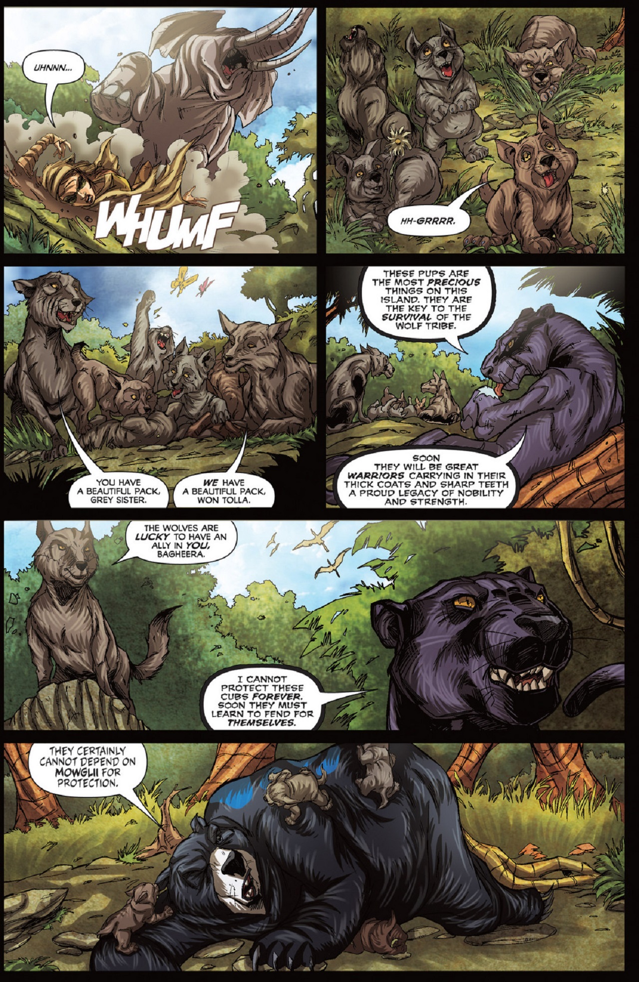 Read online Grimm Fairy Tales presents The Jungle Book: Last of the Species comic -  Issue #2 - 5