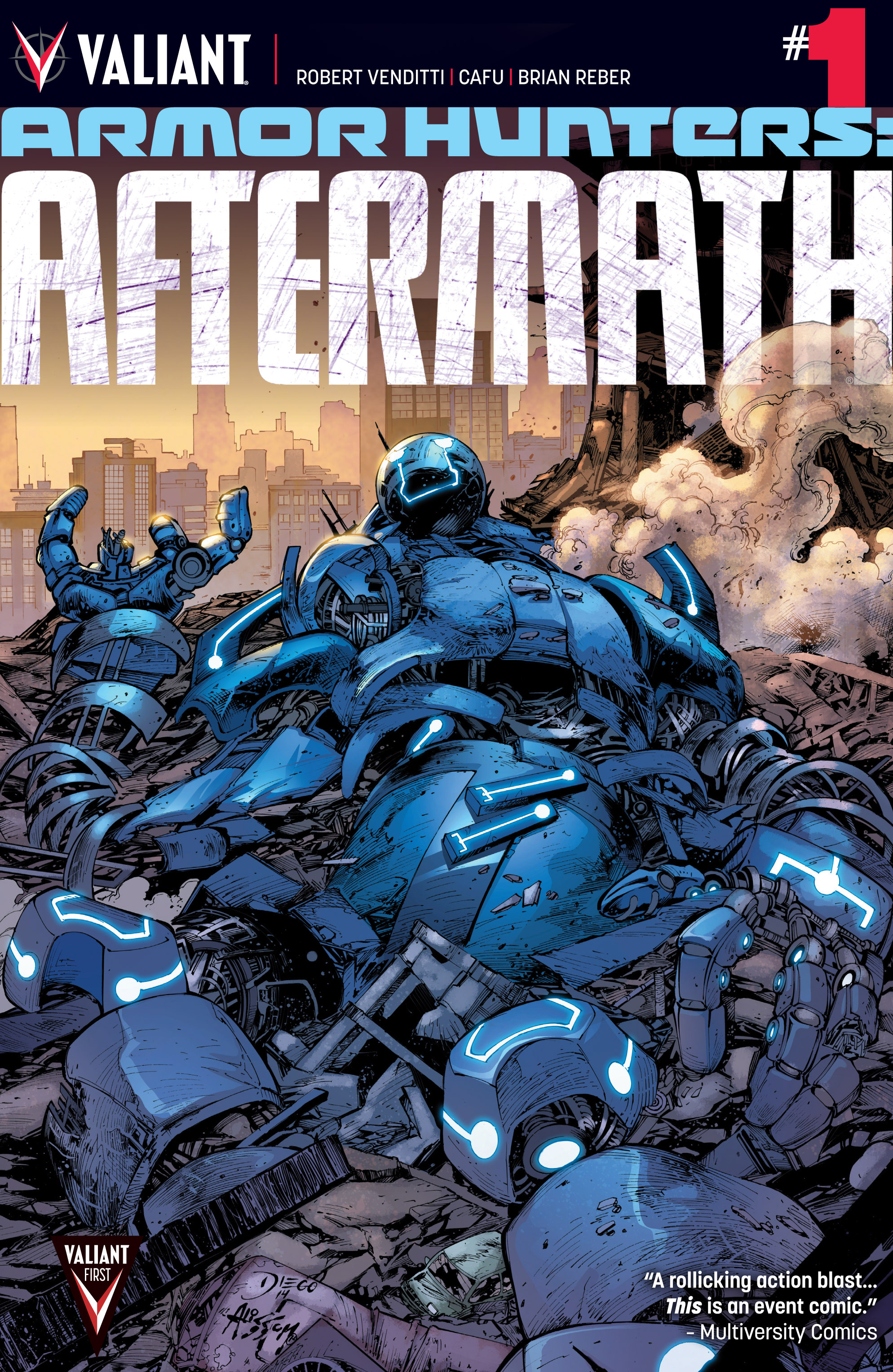 Read online Armor Hunters: Aftermath comic -  Issue # Full - 1