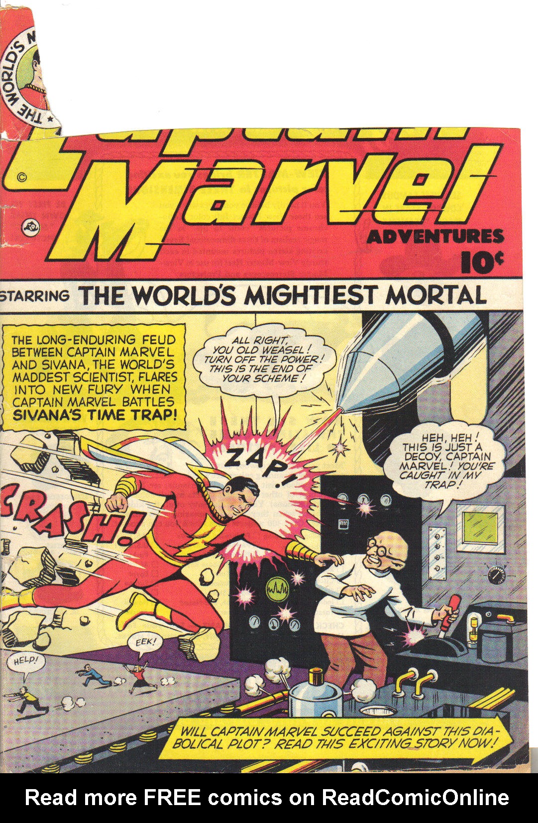 Read online Captain Marvel Adventures comic -  Issue #121 - 2