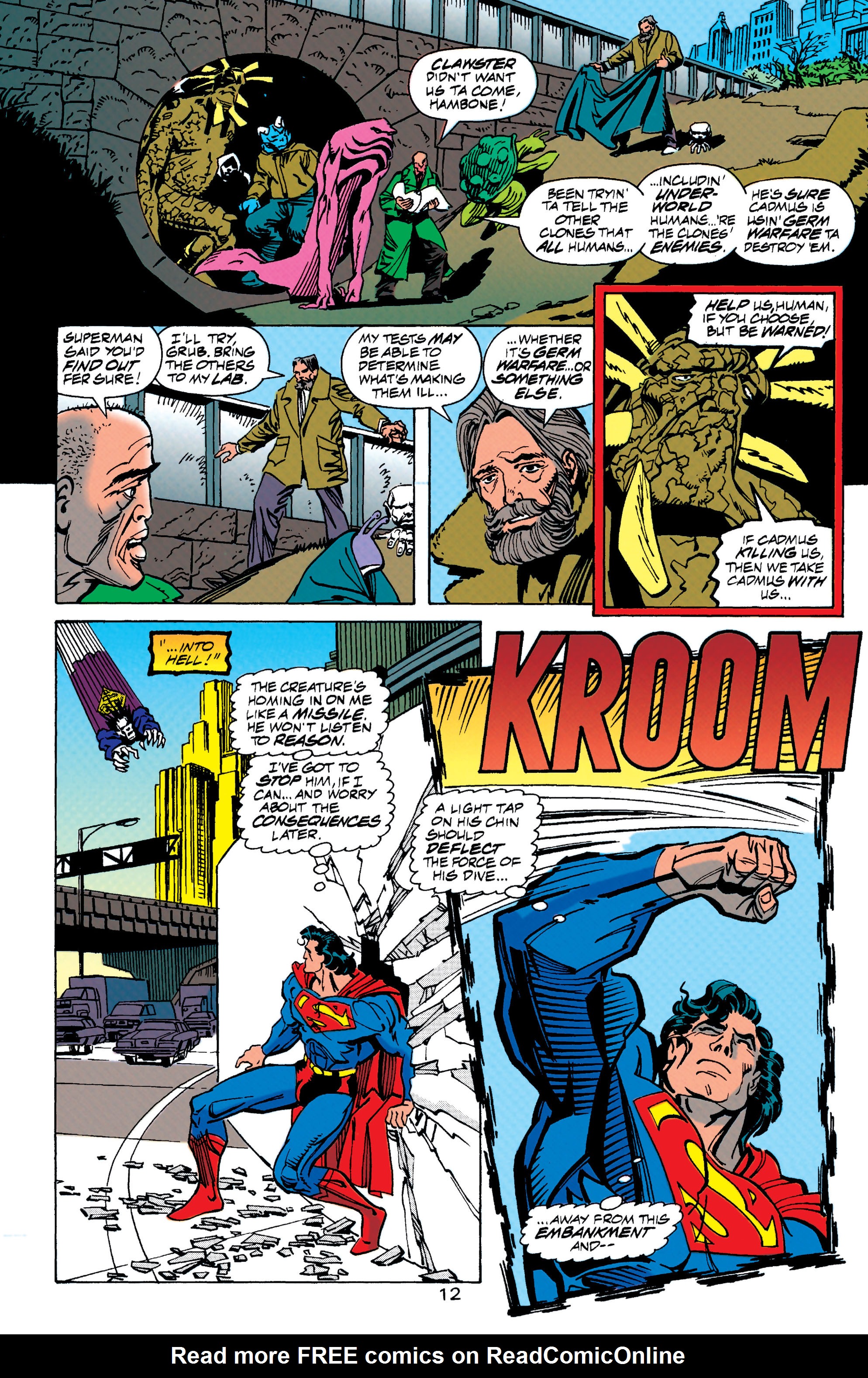 Read online Superman: The Man of Steel (1991) comic -  Issue #32 - 12