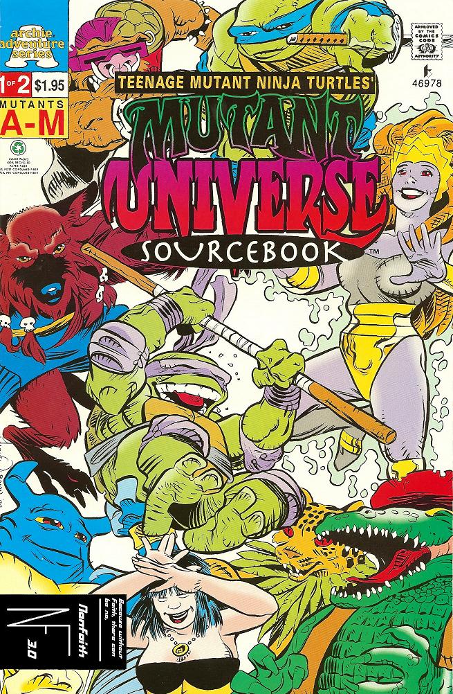 Read online Teenage Mutant Ninja Turtles Mutant Universe Sourcebook comic -  Issue #1 - 1
