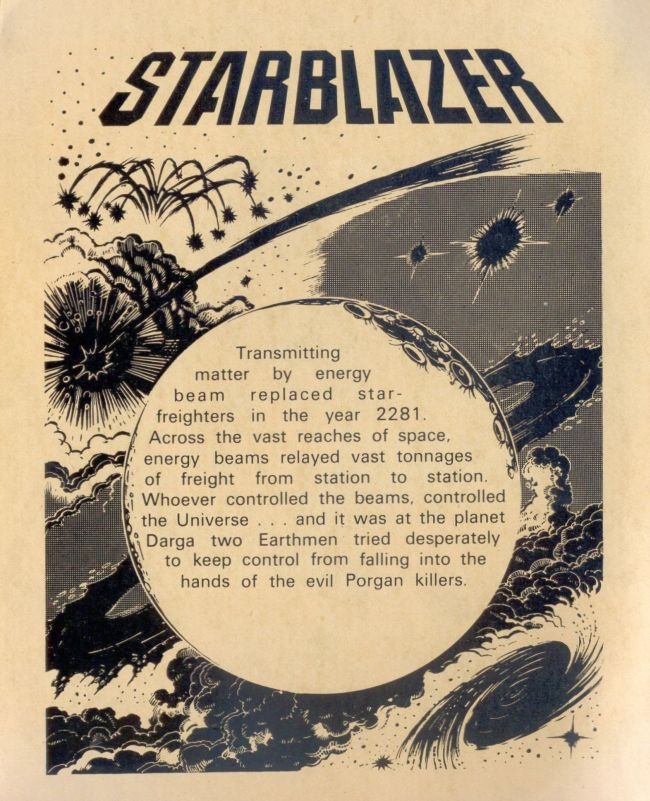 Read online Starblazer comic -  Issue #27 - 2