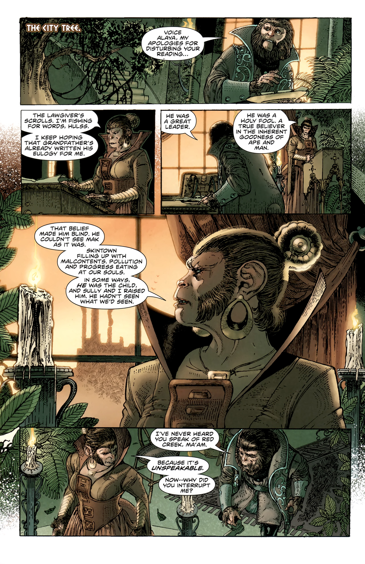 Read online Planet of the Apes (2011) comic -  Issue #3 - 10