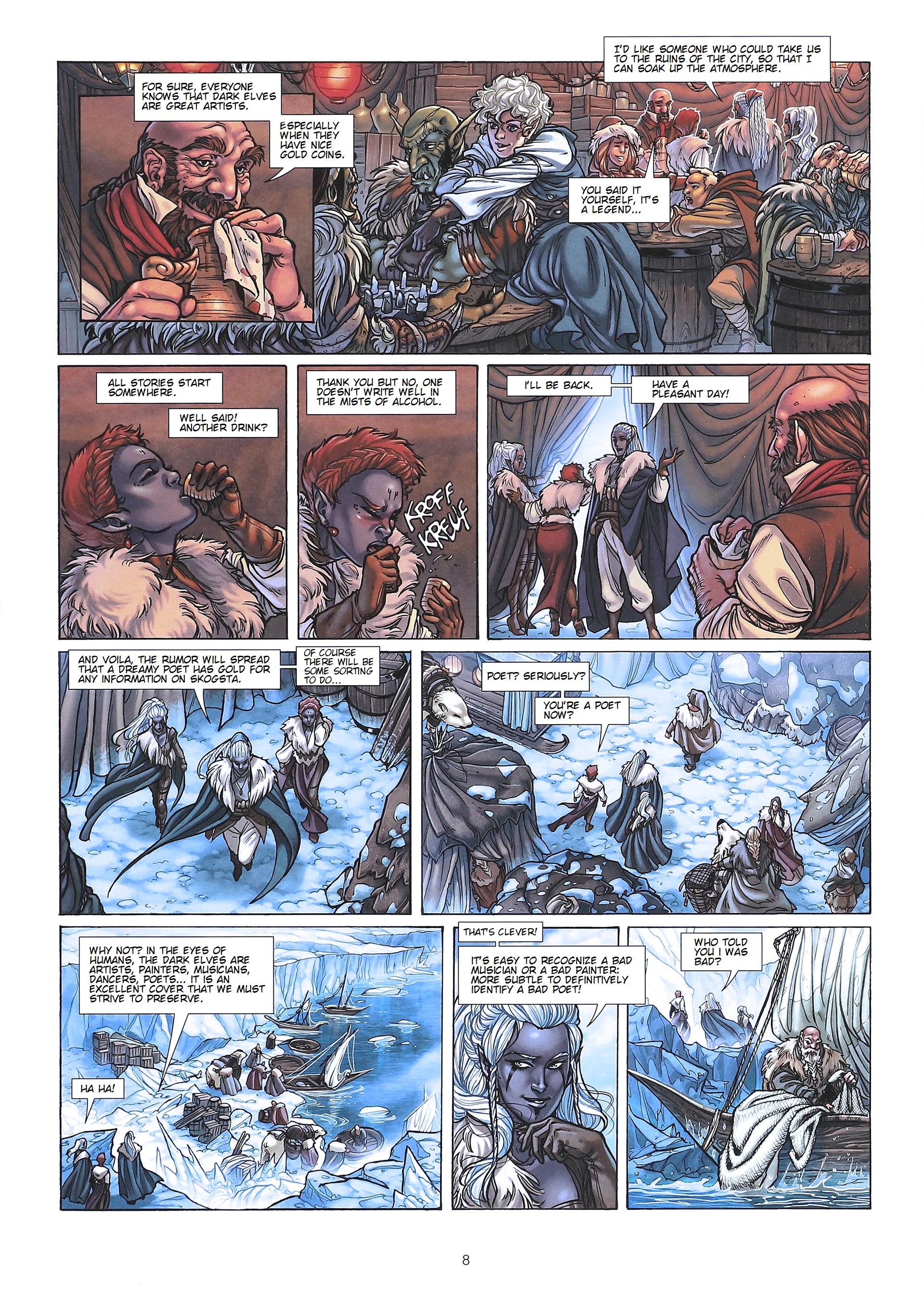 Read online Elves comic -  Issue #30 - 10