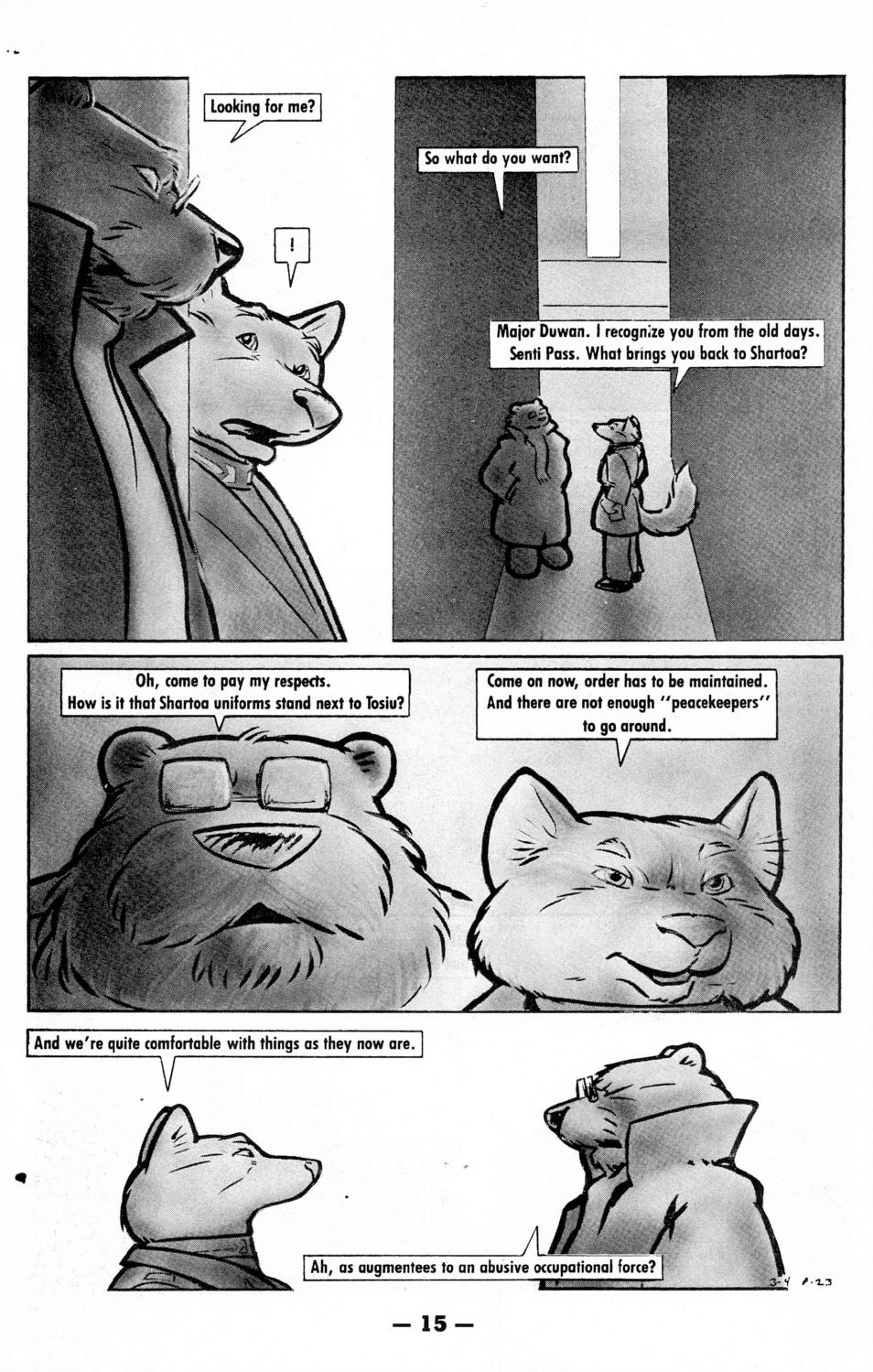 Read online Critters comic -  Issue #3 - 17