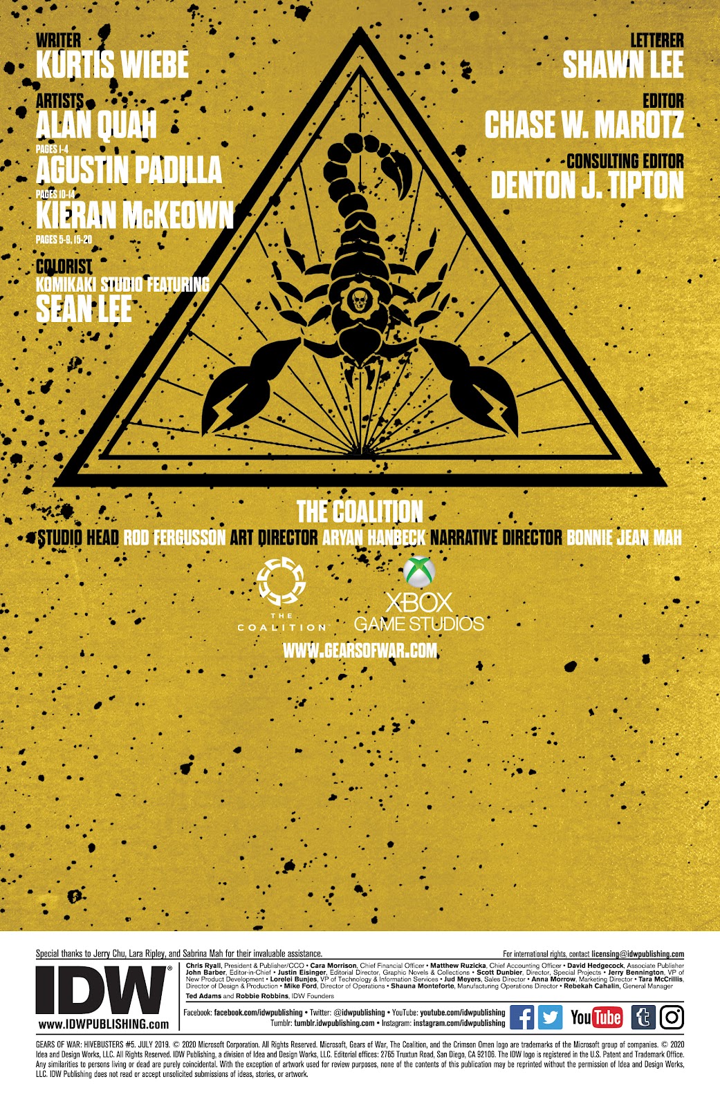 Read online Gears of War Hivebusters comic Issue 5