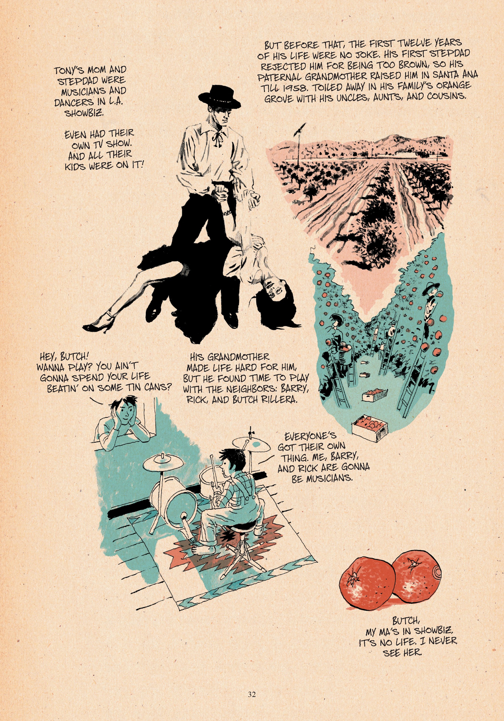 Read online Redbone: The True Story of A Native American Rock Band comic -  Issue # TPB - 29