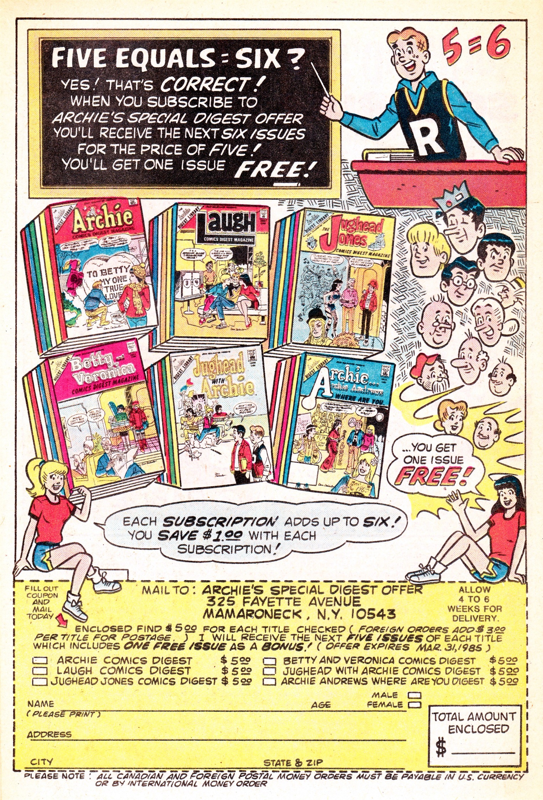 Read online Archie's TV Laugh-Out comic -  Issue #100 - 18