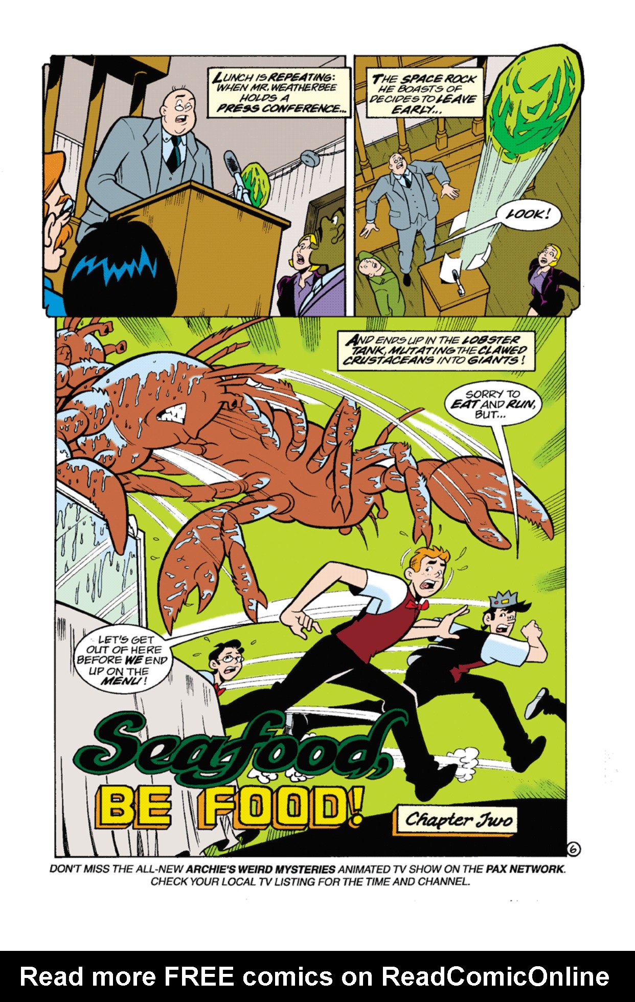 Read online Archie's Weird Mysteries comic -  Issue #8 - 8