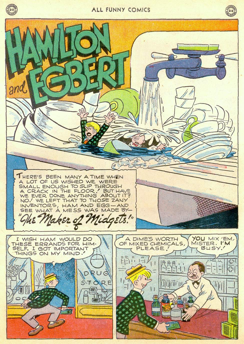 Read online All Funny Comics comic -  Issue #12 - 9