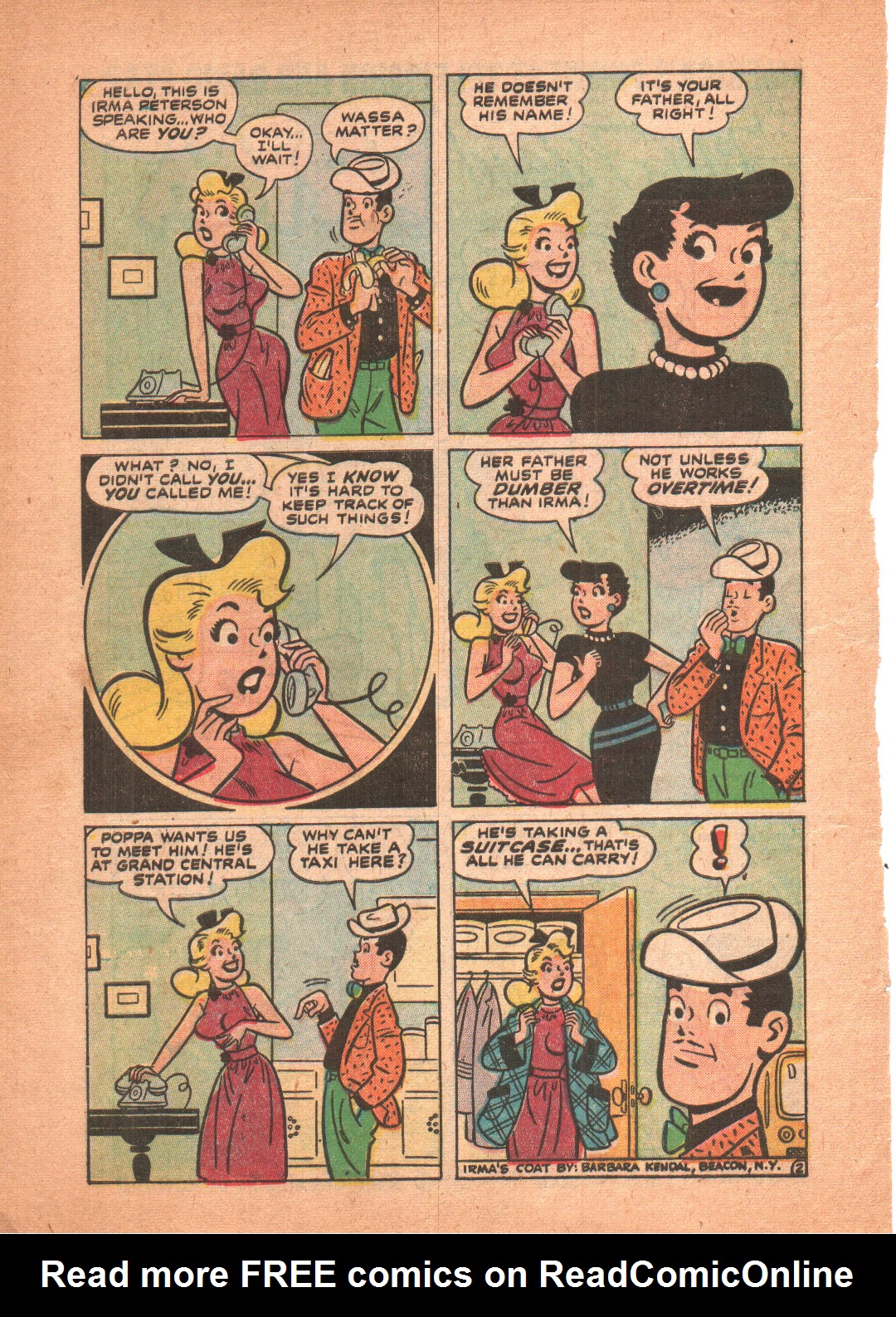 Read online My Friend Irma comic -  Issue #22 - 4