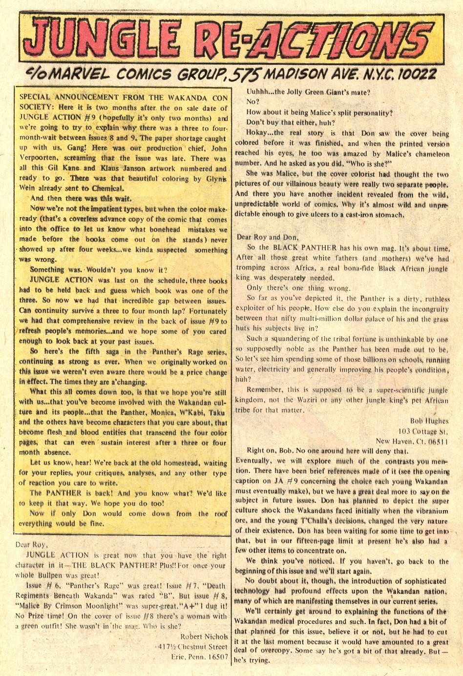 Read online Jungle Action (1972) comic -  Issue #10 - 19