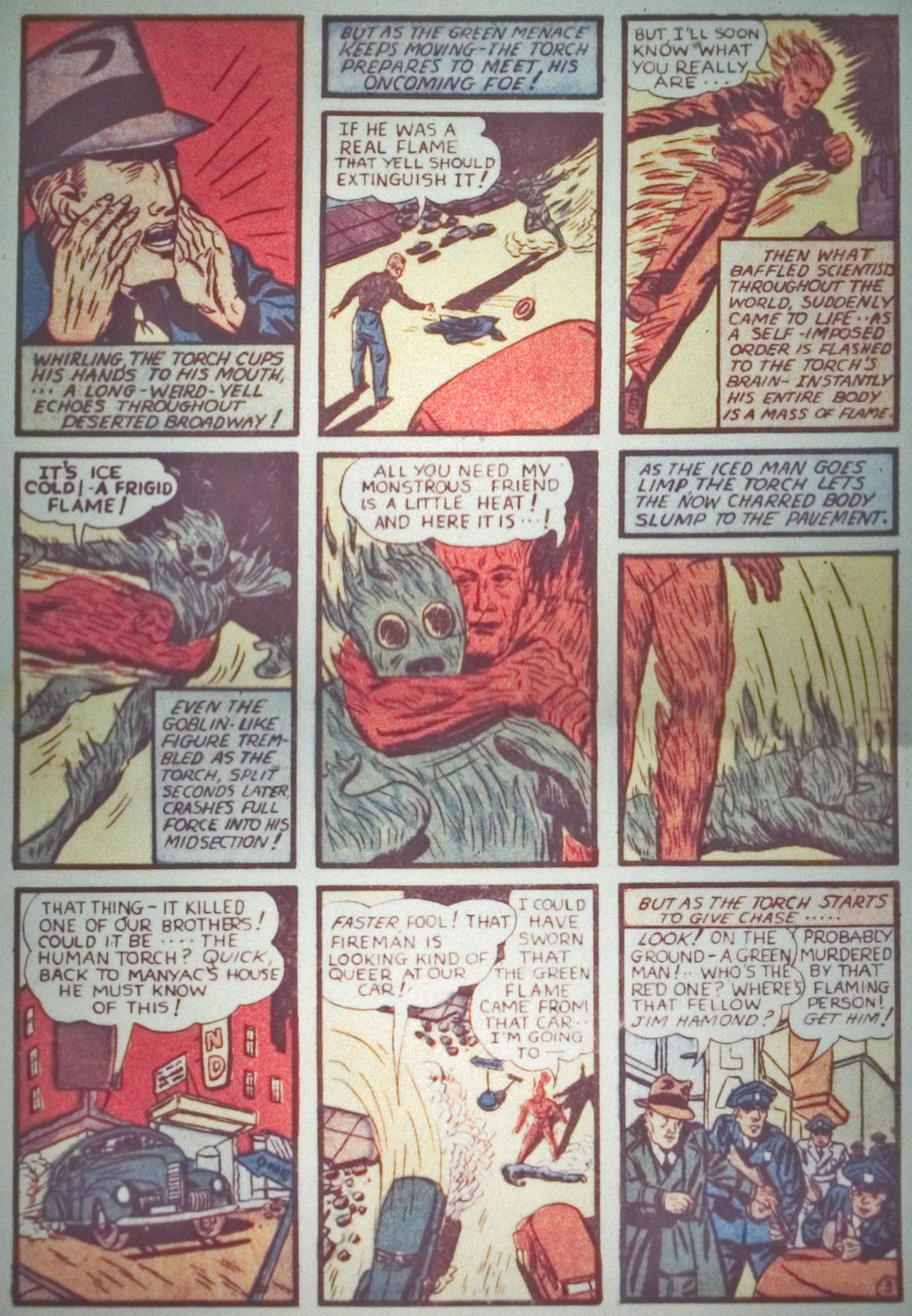 Read online Marvel Mystery Comics comic -  Issue #4 - 5
