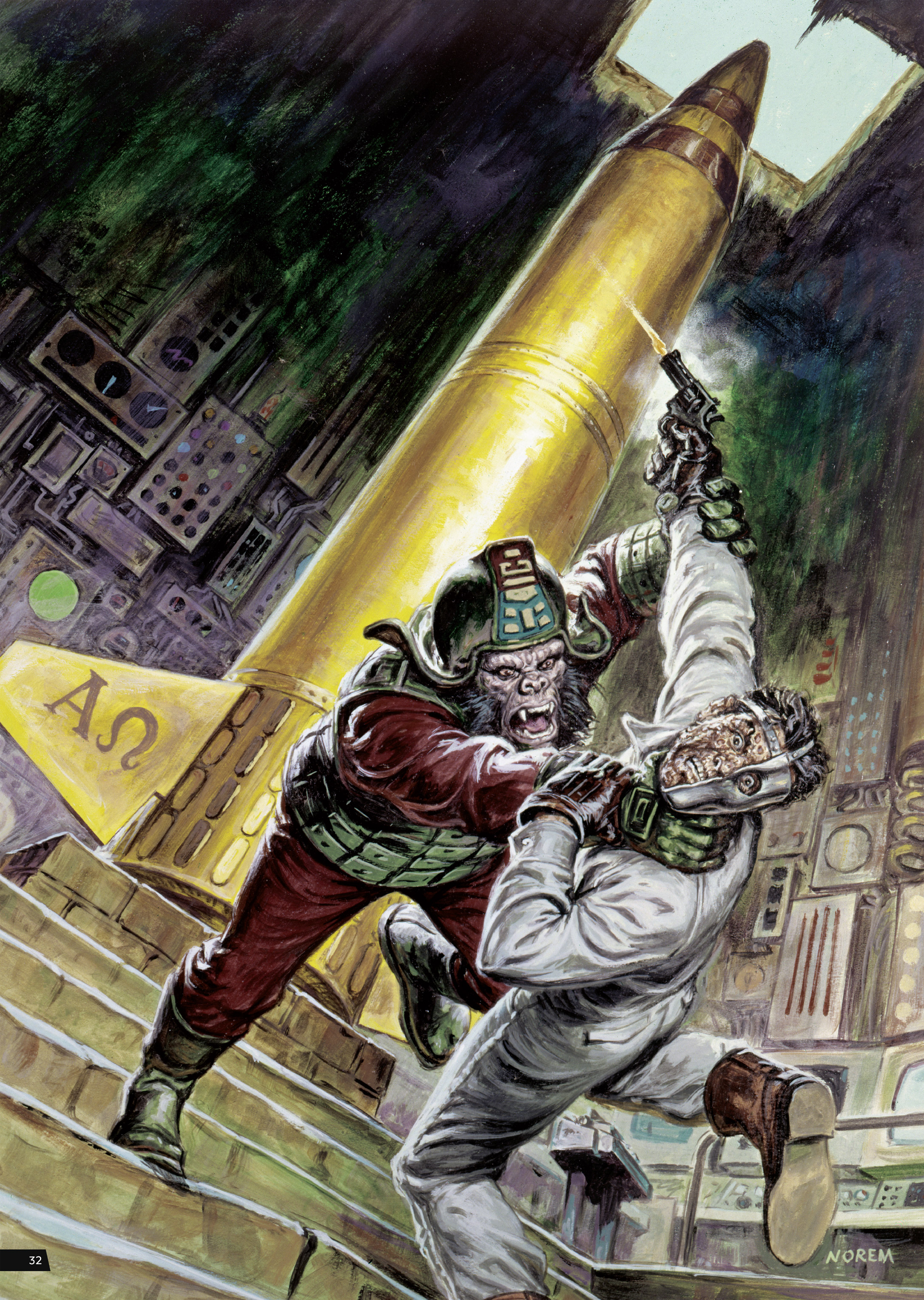 Read online Planet of the Apes Artist Tribute comic -  Issue # TPB - 32