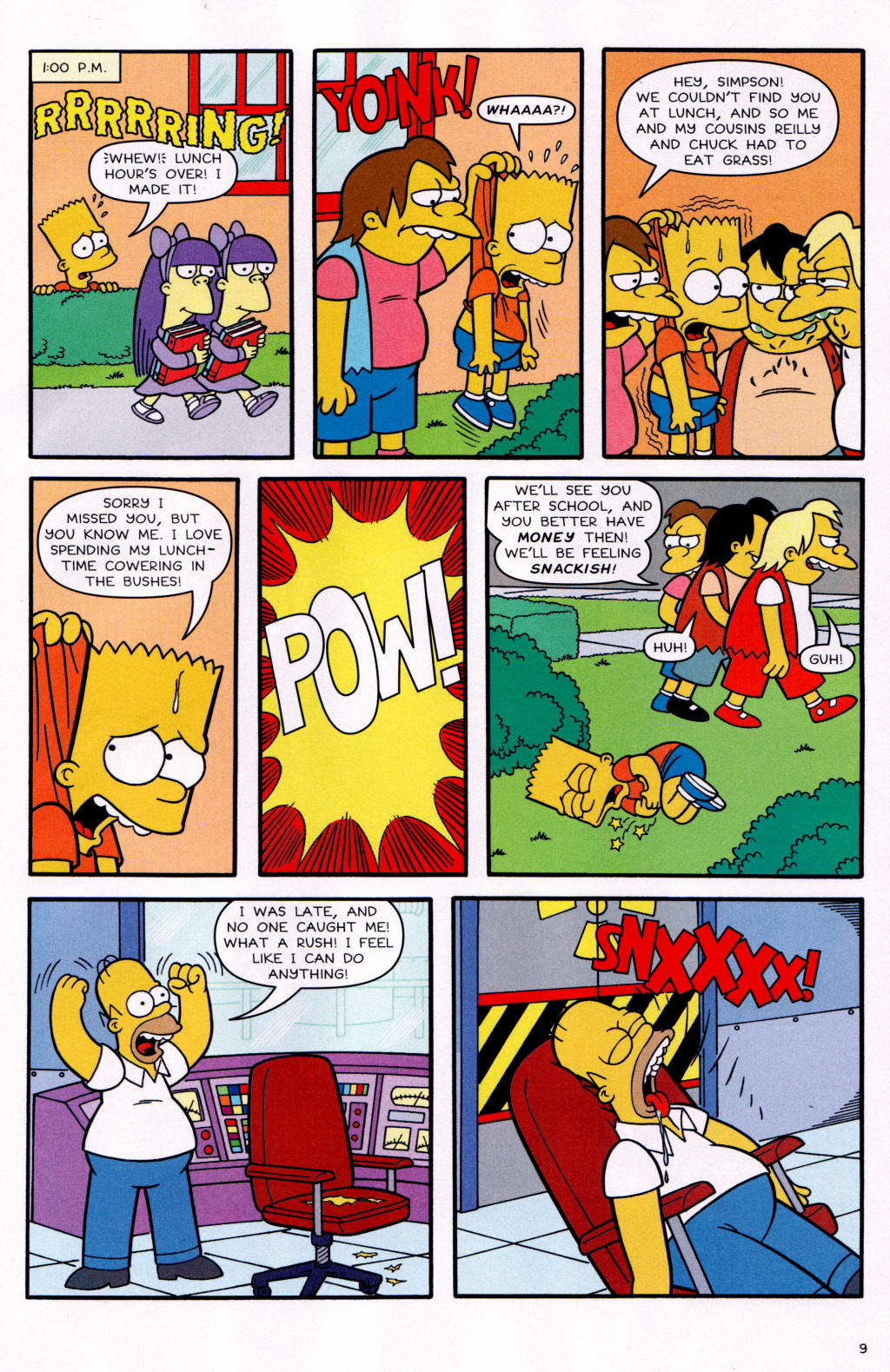 Read online Simpsons Comics comic -  Issue #128 - 9