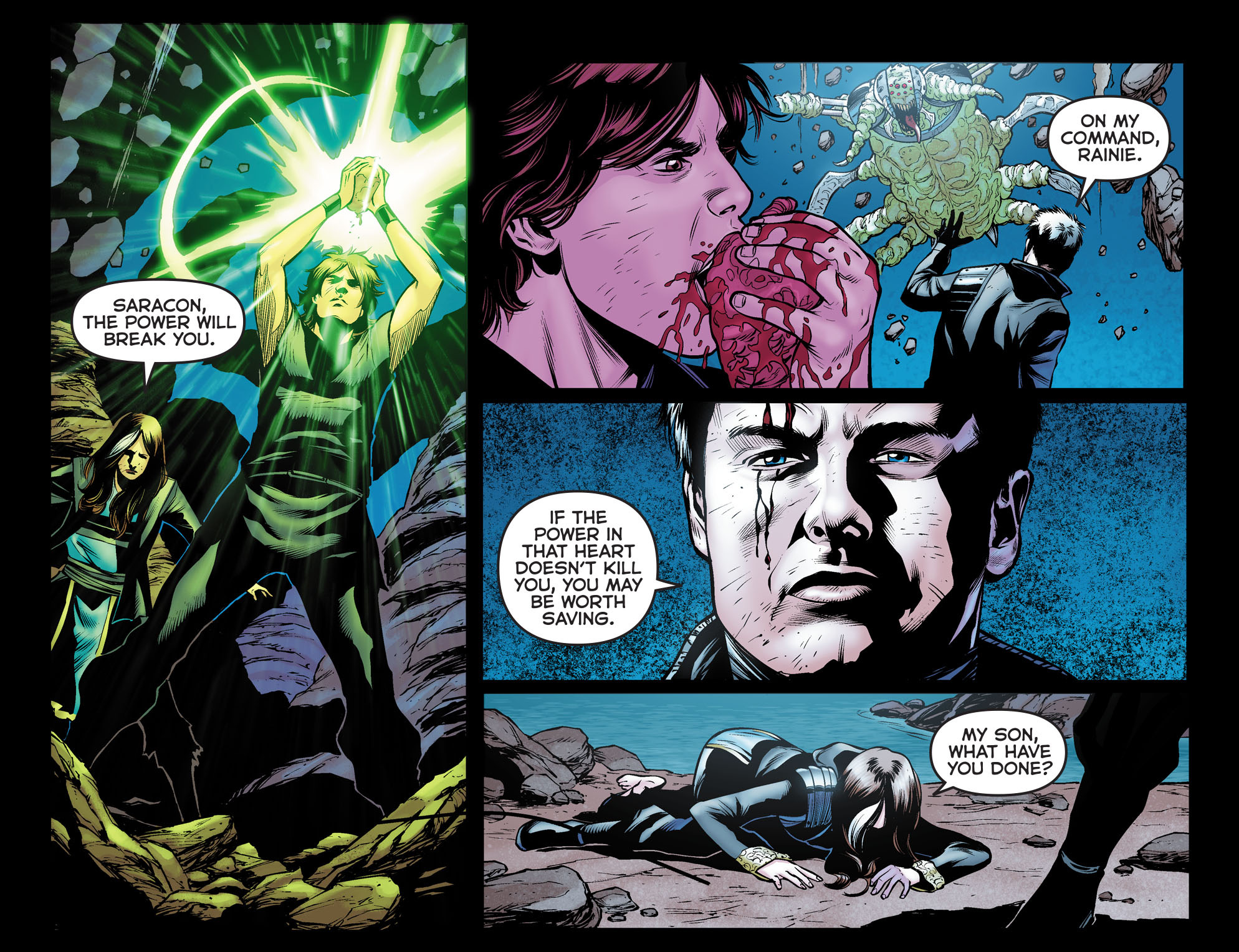 Read online Arrow: The Dark Archer comic -  Issue #12 - 11