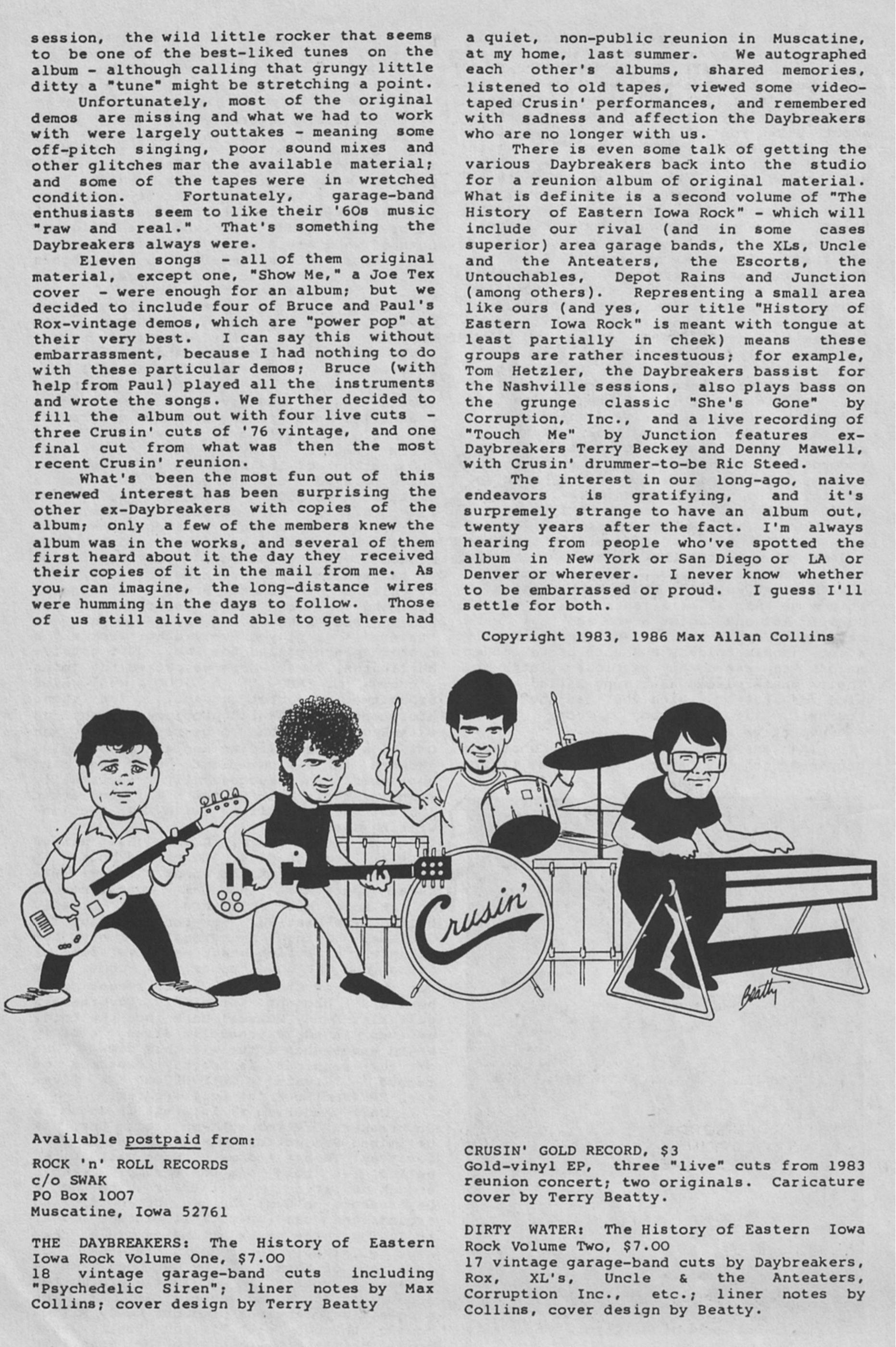 Read online Ms Tree Rock & Roll Summer Special comic -  Issue # Full - 32