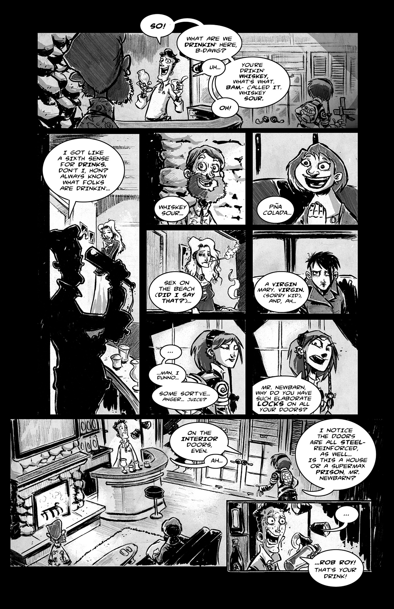 Read online Eldritch! comic -  Issue #1 - 19