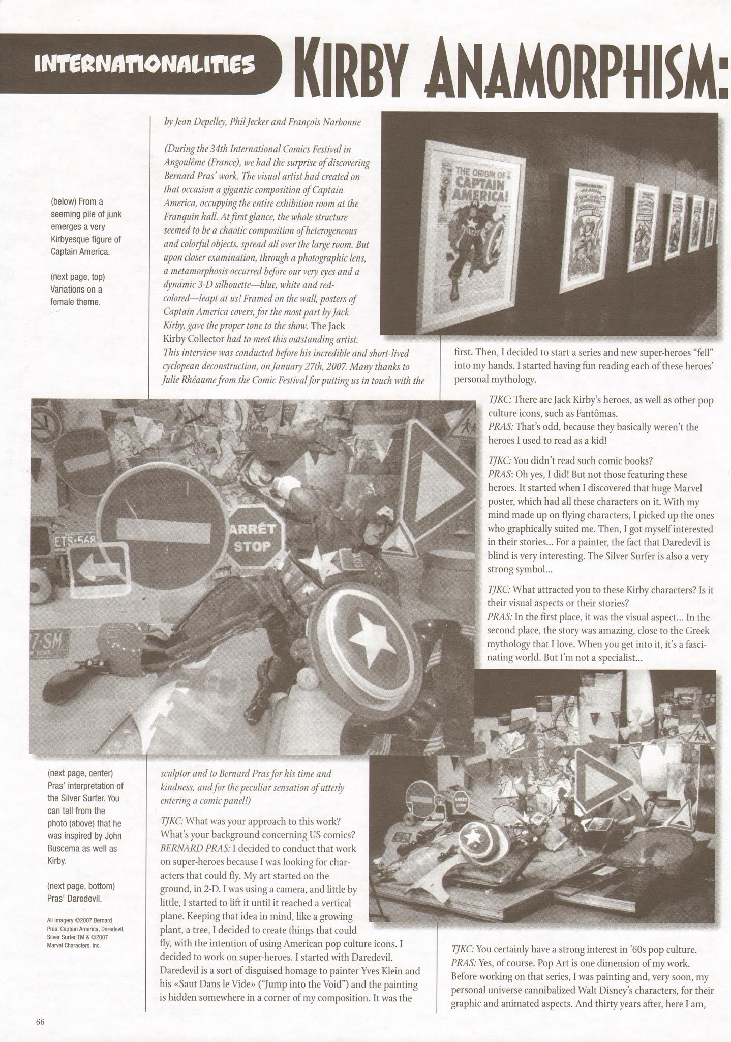 Read online The Jack Kirby Collector comic -  Issue #48 - 66