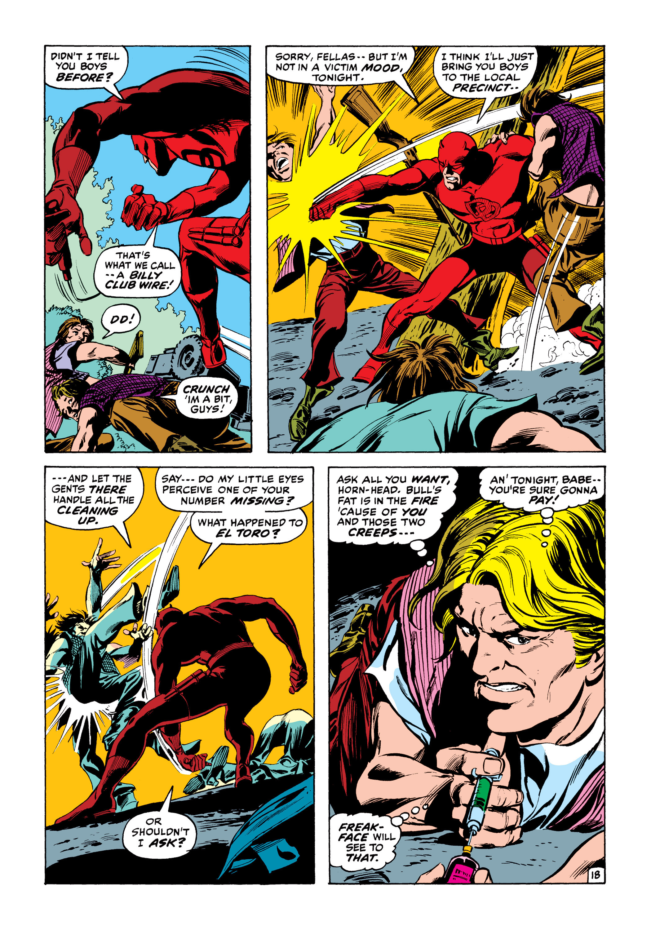 Read online Marvel Masterworks: Daredevil comic -  Issue # TPB 8 (Part 2) - 72
