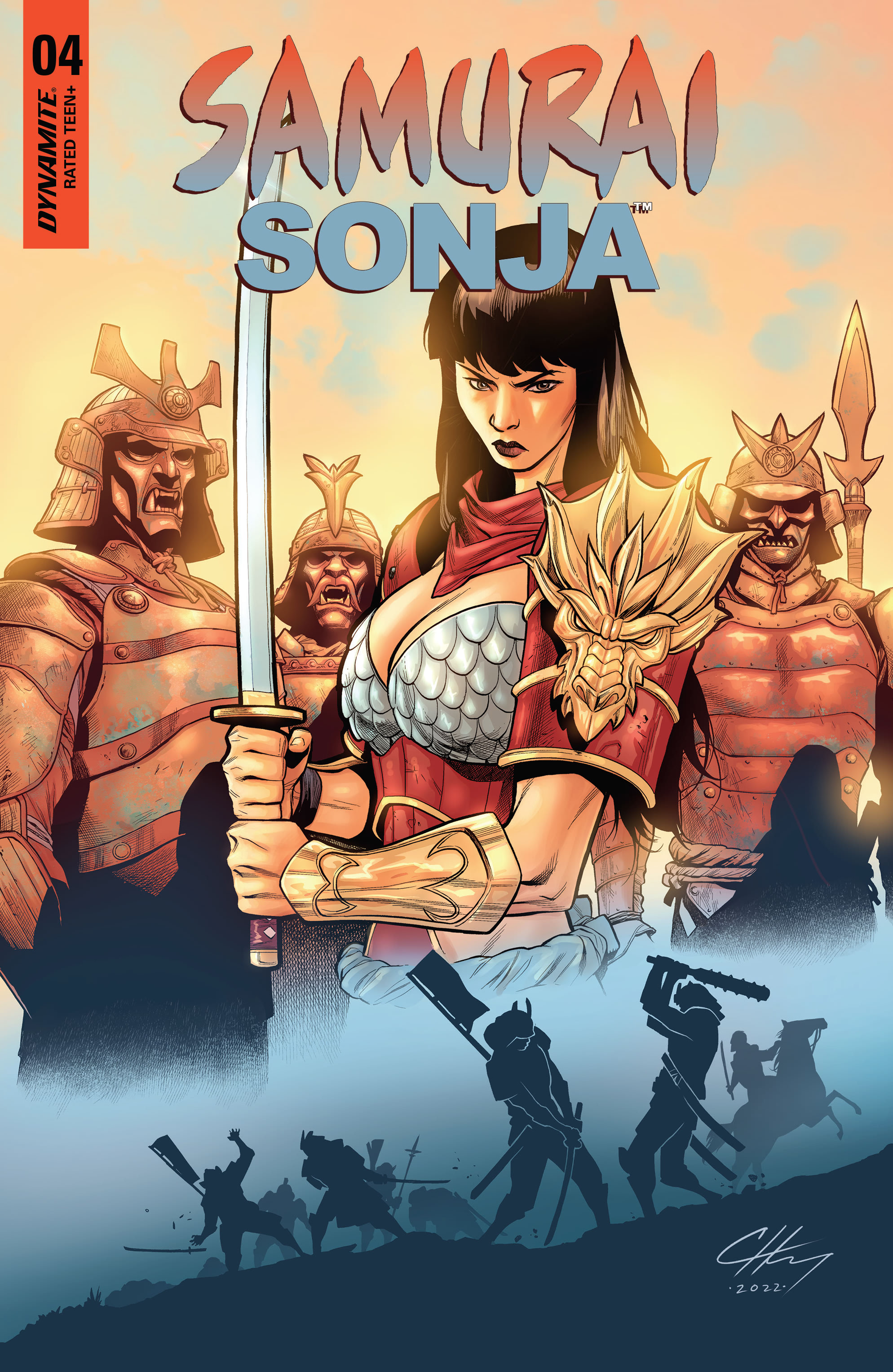 Read online Samurai Sonja comic -  Issue #4 - 1