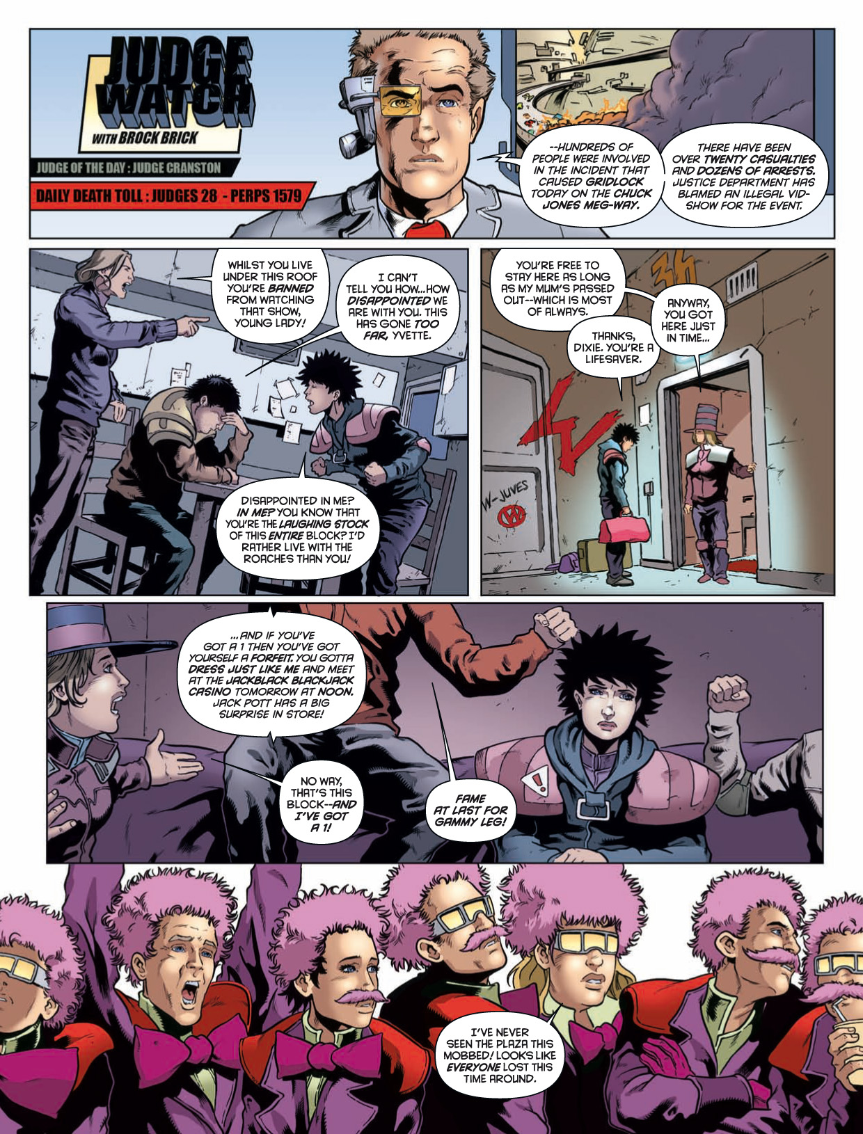 Read online Judge Dredd Megazine (Vol. 5) comic -  Issue #347 - 40