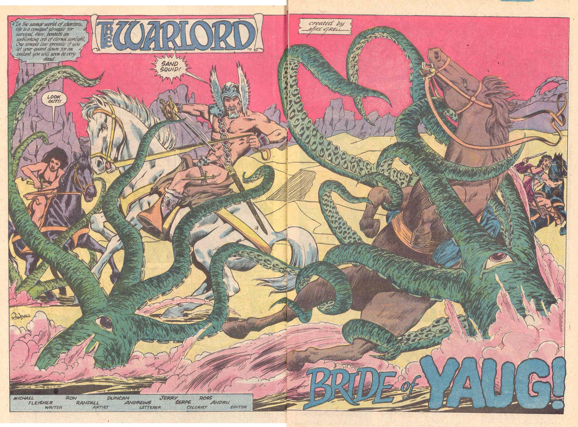 Read online Warlord (1976) comic -  Issue #107 - 3