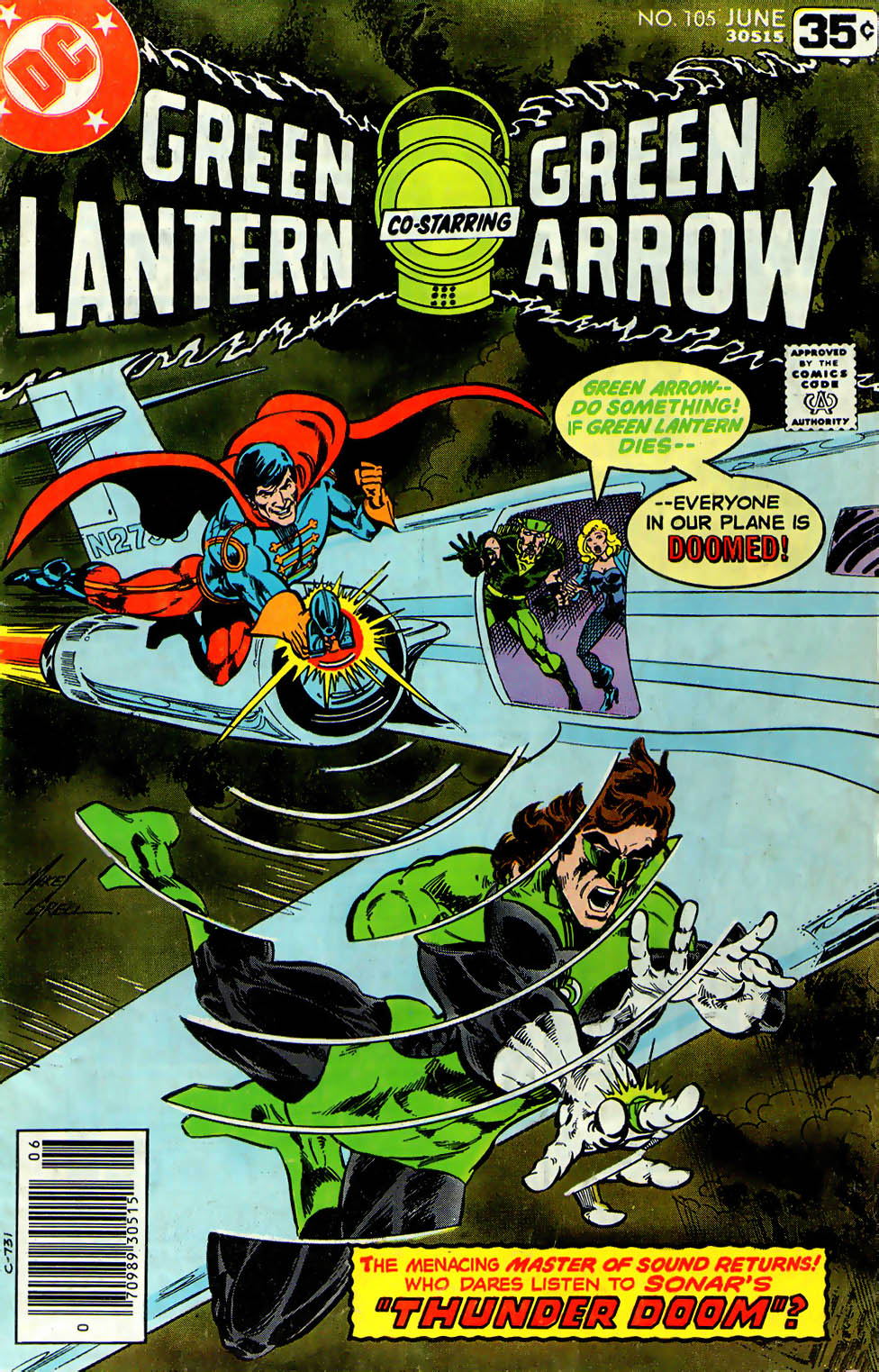 Read online Green Lantern (1960) comic -  Issue #105 - 1