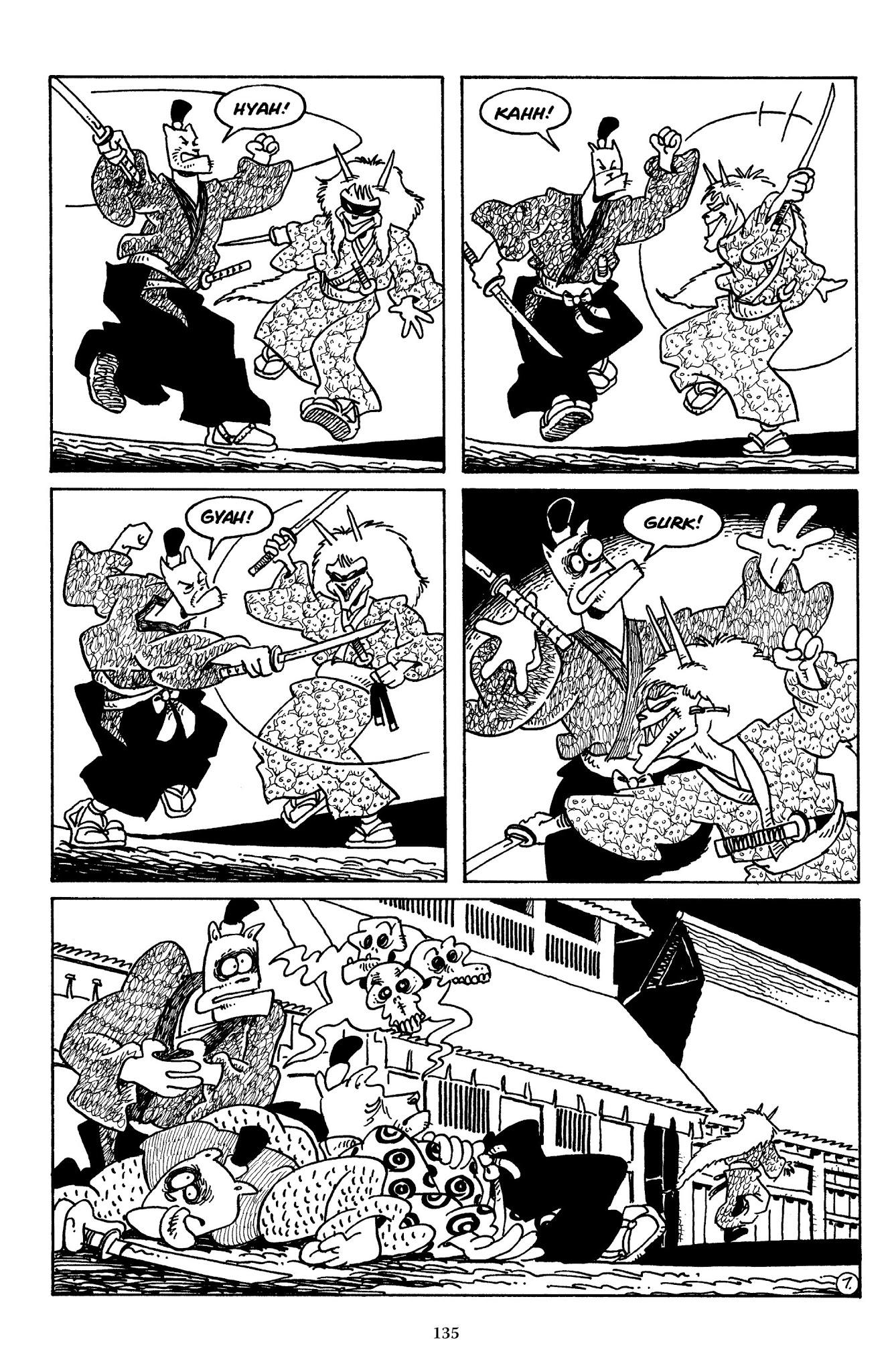 Read online The Usagi Yojimbo Saga comic -  Issue # TPB 3 - 133