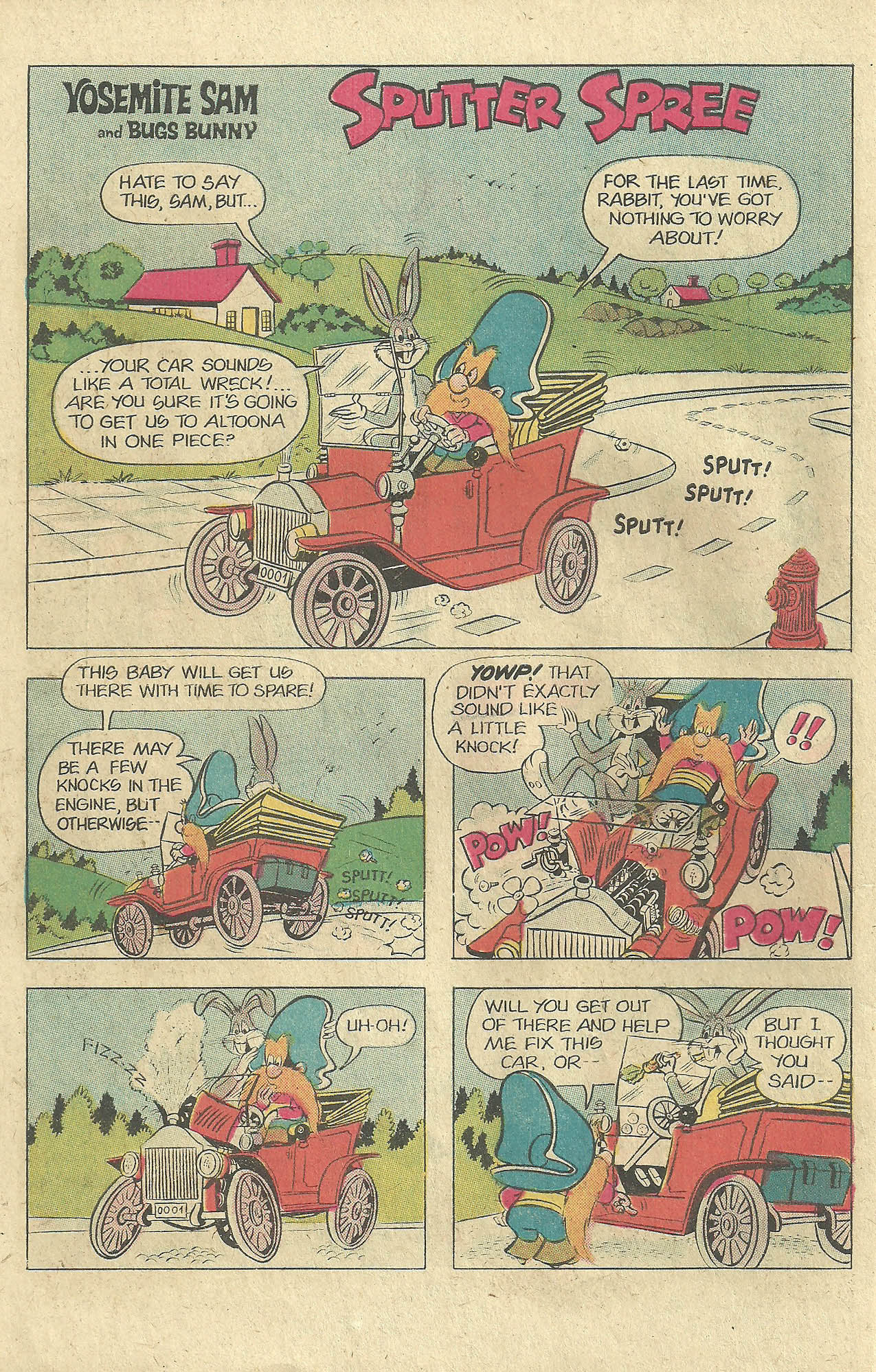 Read online Yosemite Sam and Bugs Bunny comic -  Issue #49 - 10