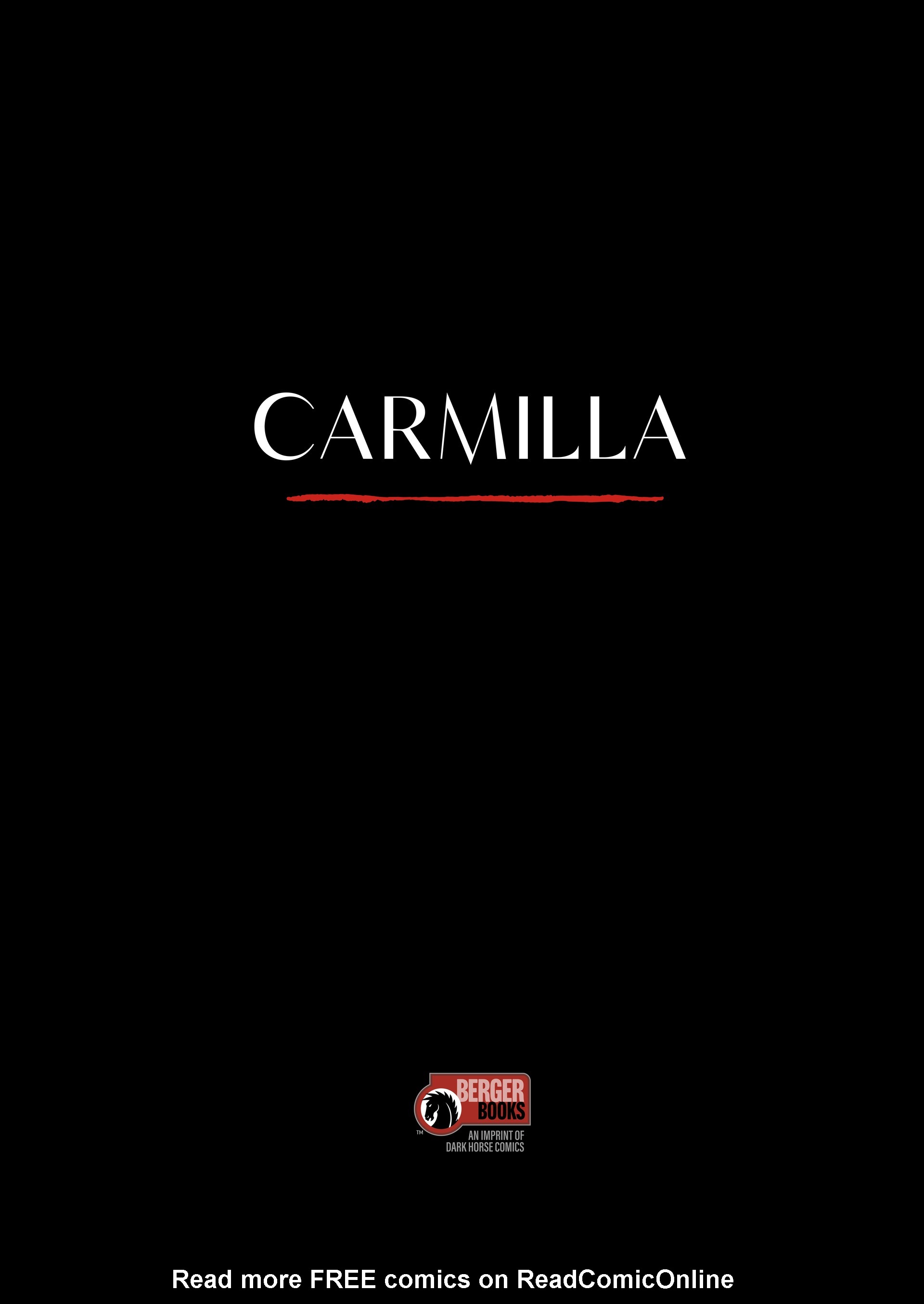 Read online Carmilla: The First Vampire comic -  Issue # TPB - 3