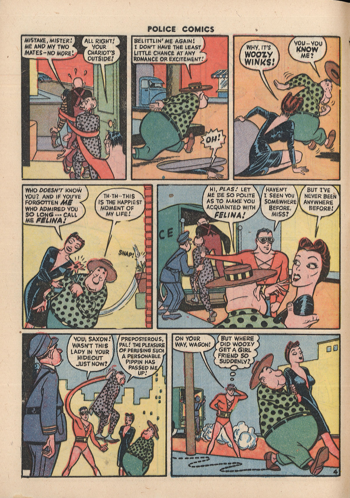 Read online Police Comics comic -  Issue #37 - 6