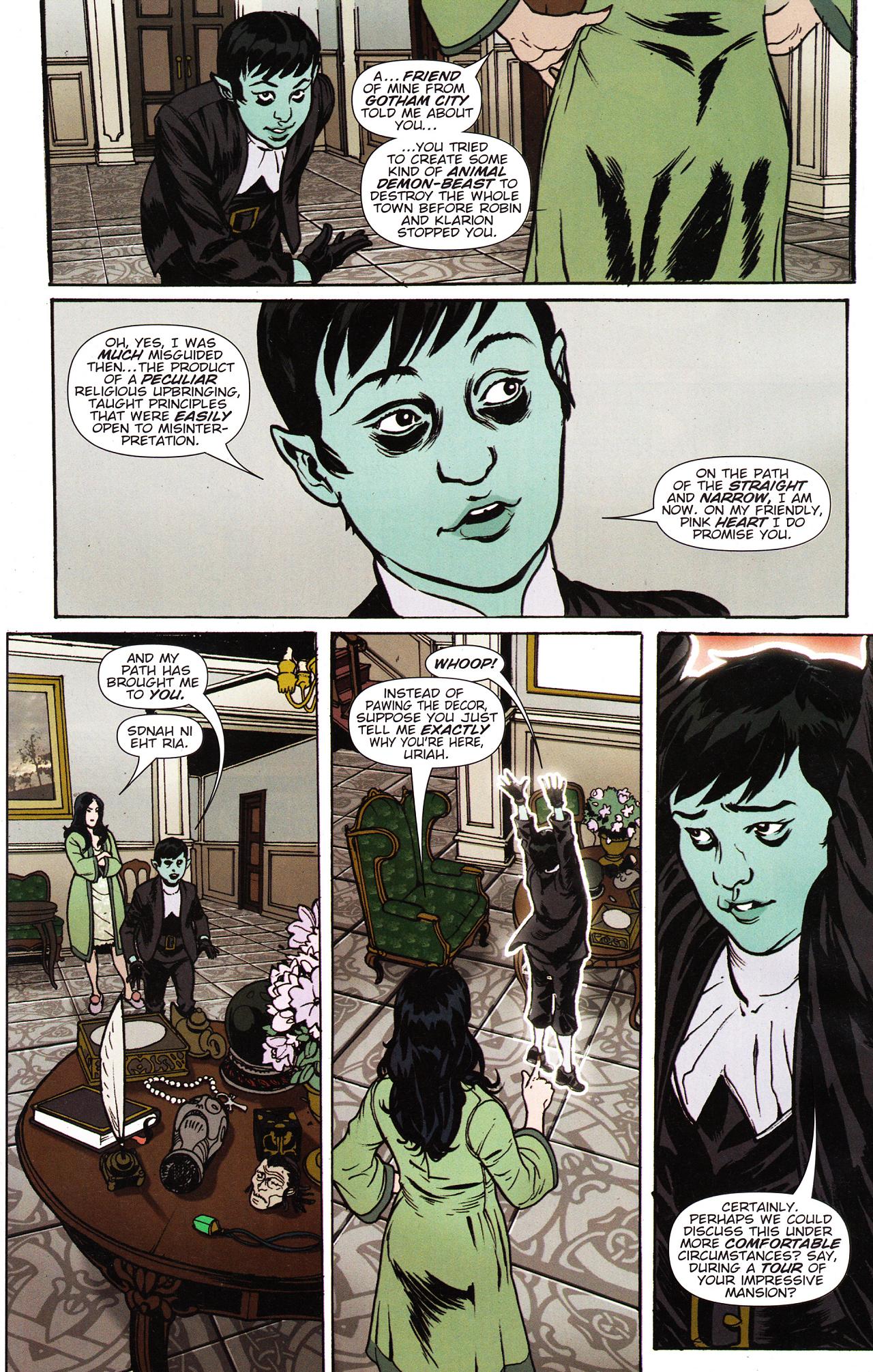 Read online Zatanna (2010) comic -  Issue #16 - 10