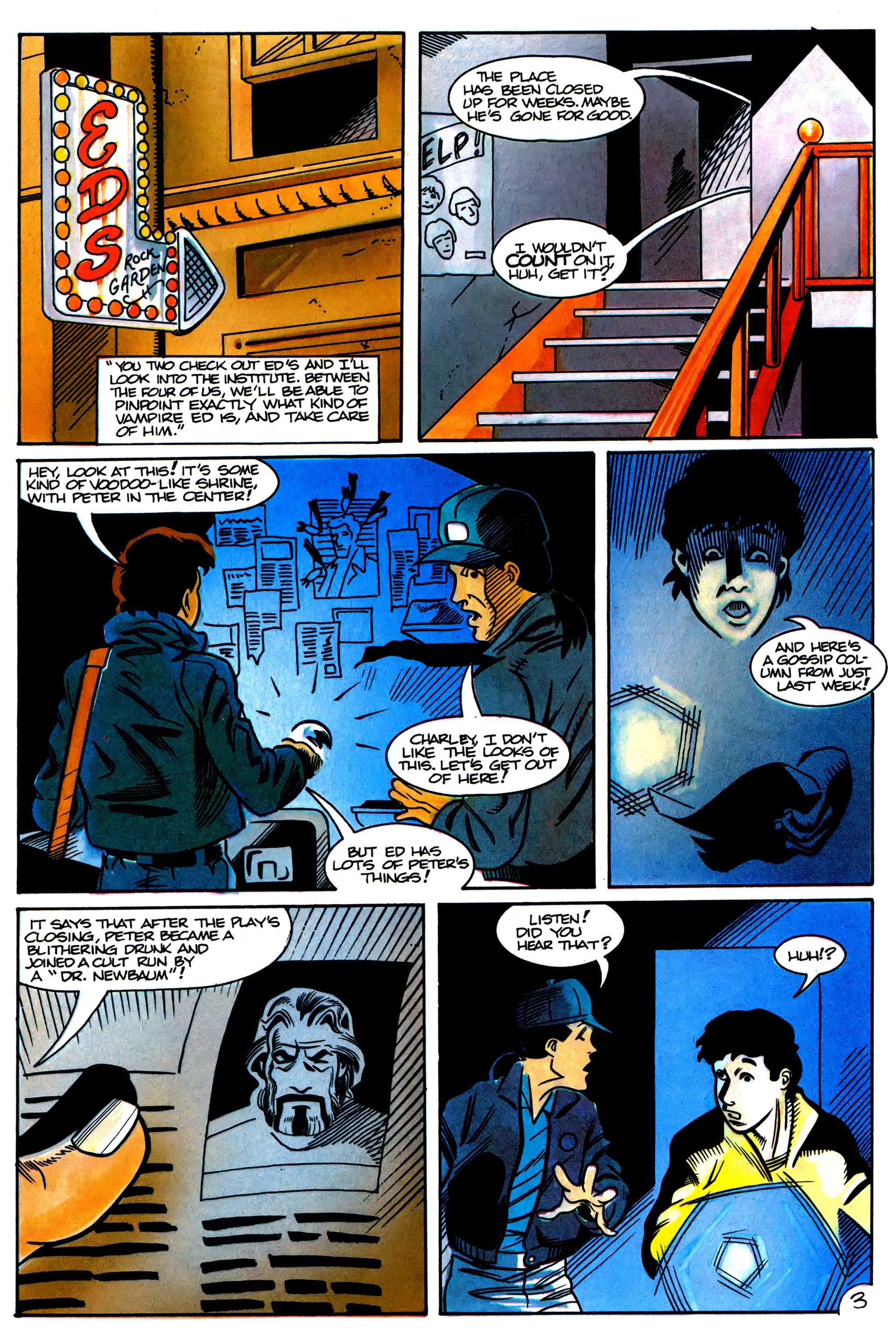 Read online Fright Night (1988) comic -  Issue #14 - 5