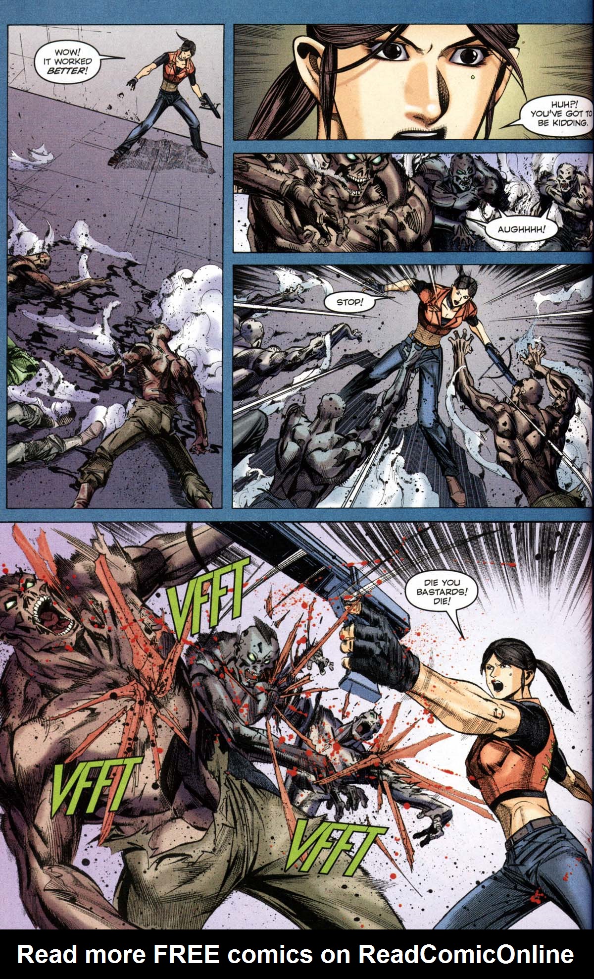 Read online Resident Evil Code: Veronica comic -  Issue #1 - 58