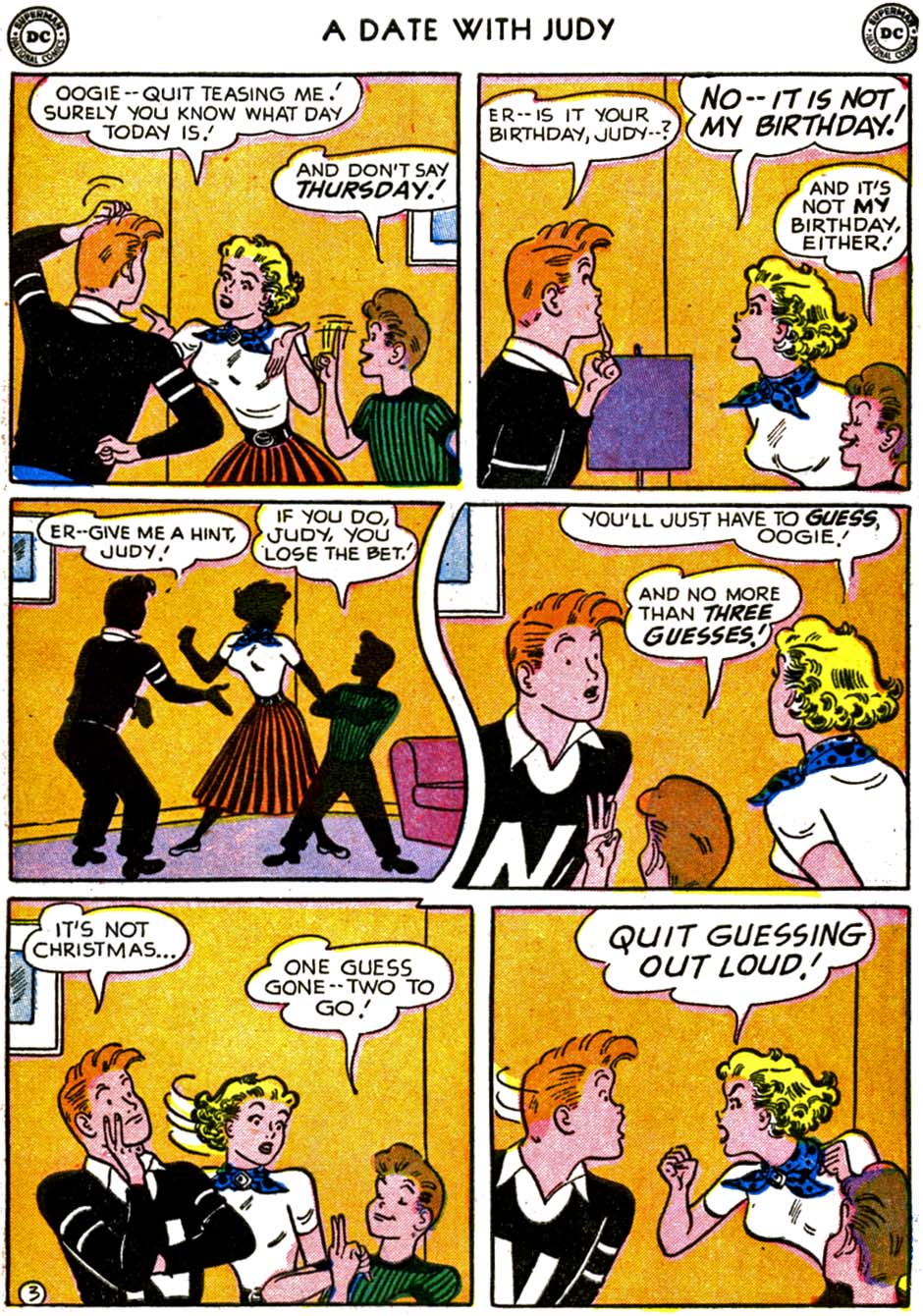 Read online A Date with Judy comic -  Issue #40 - 37