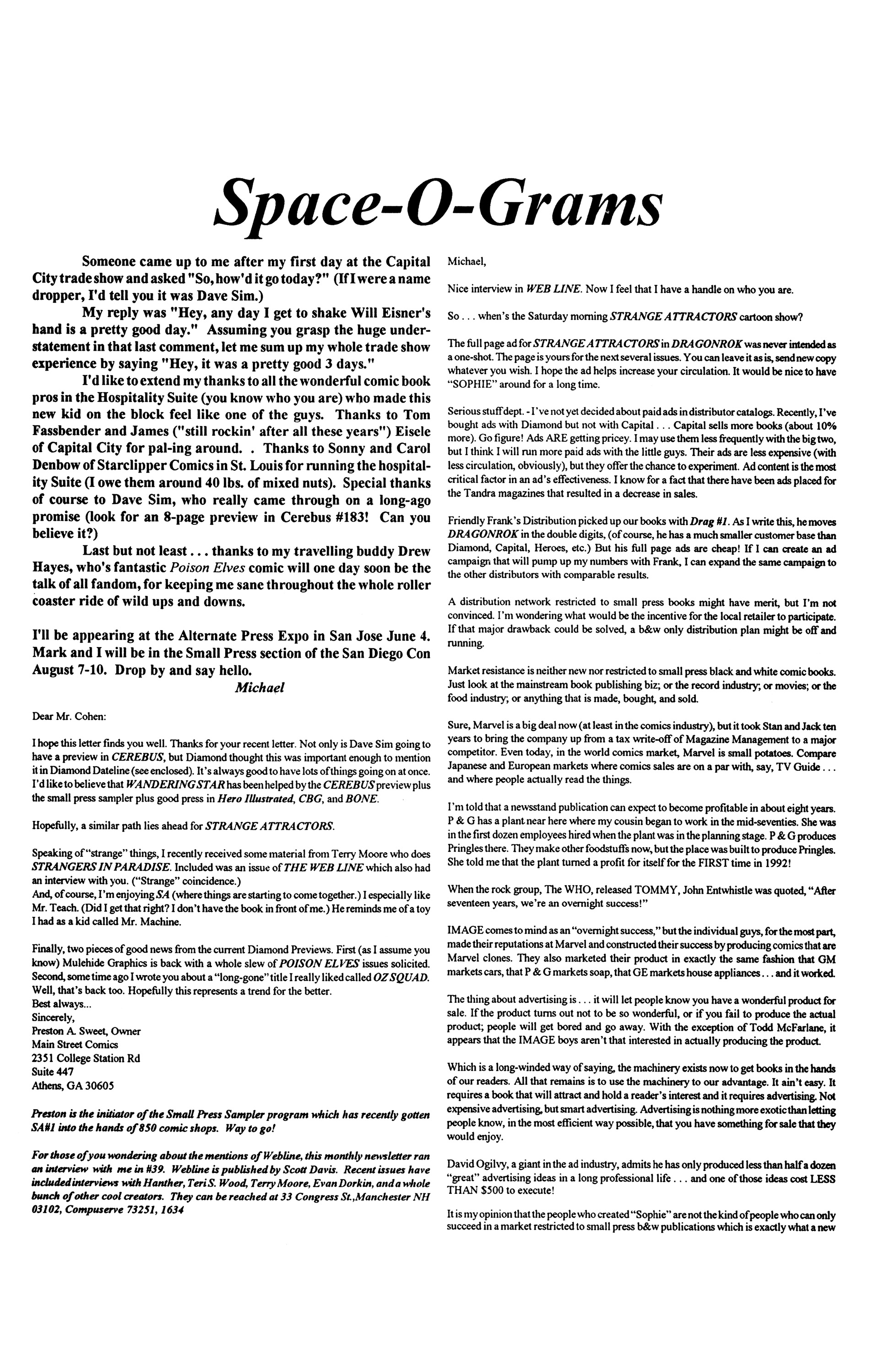 Read online Strange Attractors (1993) comic -  Issue #5 - 25