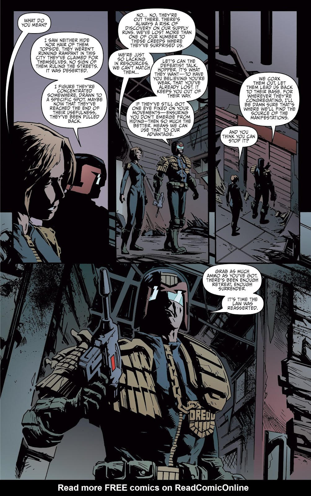 Judge Dredd: Year One issue 4 - Page 9