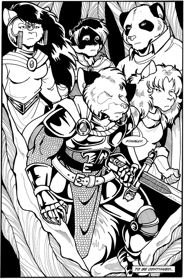 Read online Tall Tails: Thieves' Quest comic -  Issue #16 - 33