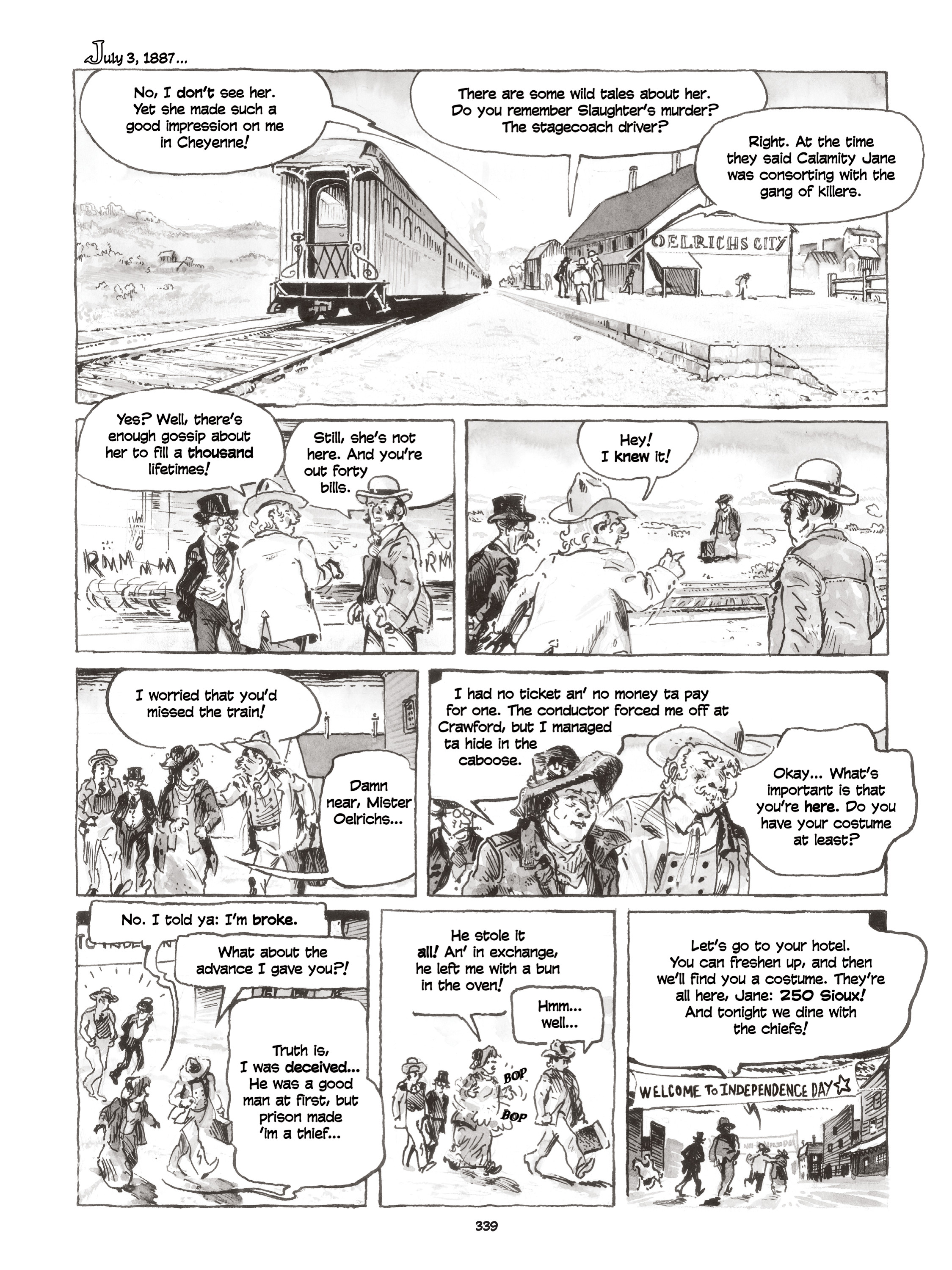 Read online Calamity Jane: The Calamitous Life of Martha Jane Cannary comic -  Issue # TPB (Part 4) - 40