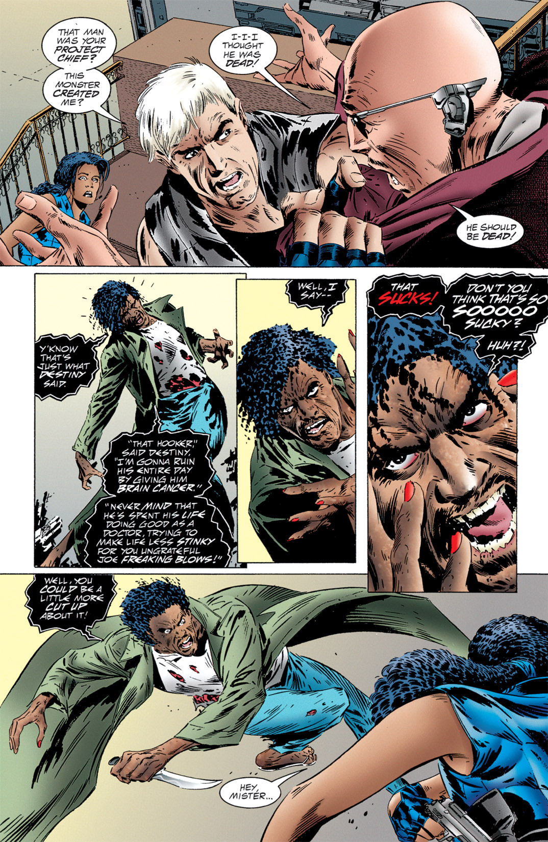 Read online Resurrection Man (1997) comic -  Issue #12 - 3
