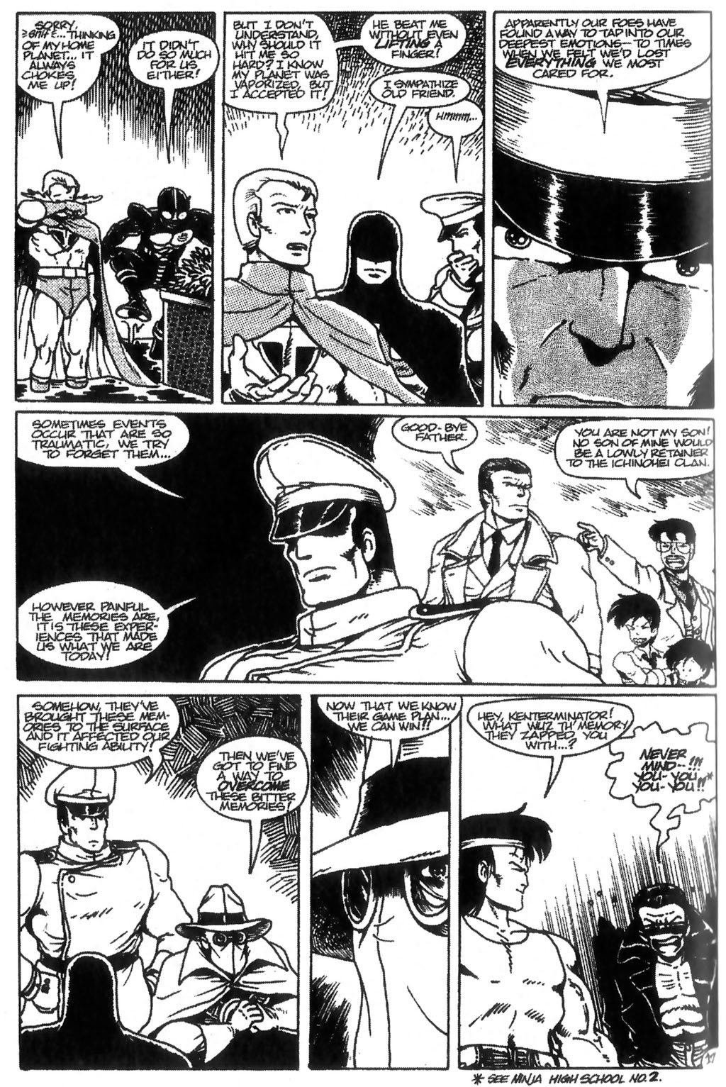 Read online Ninja High School (1986) comic -  Issue #17 - 18