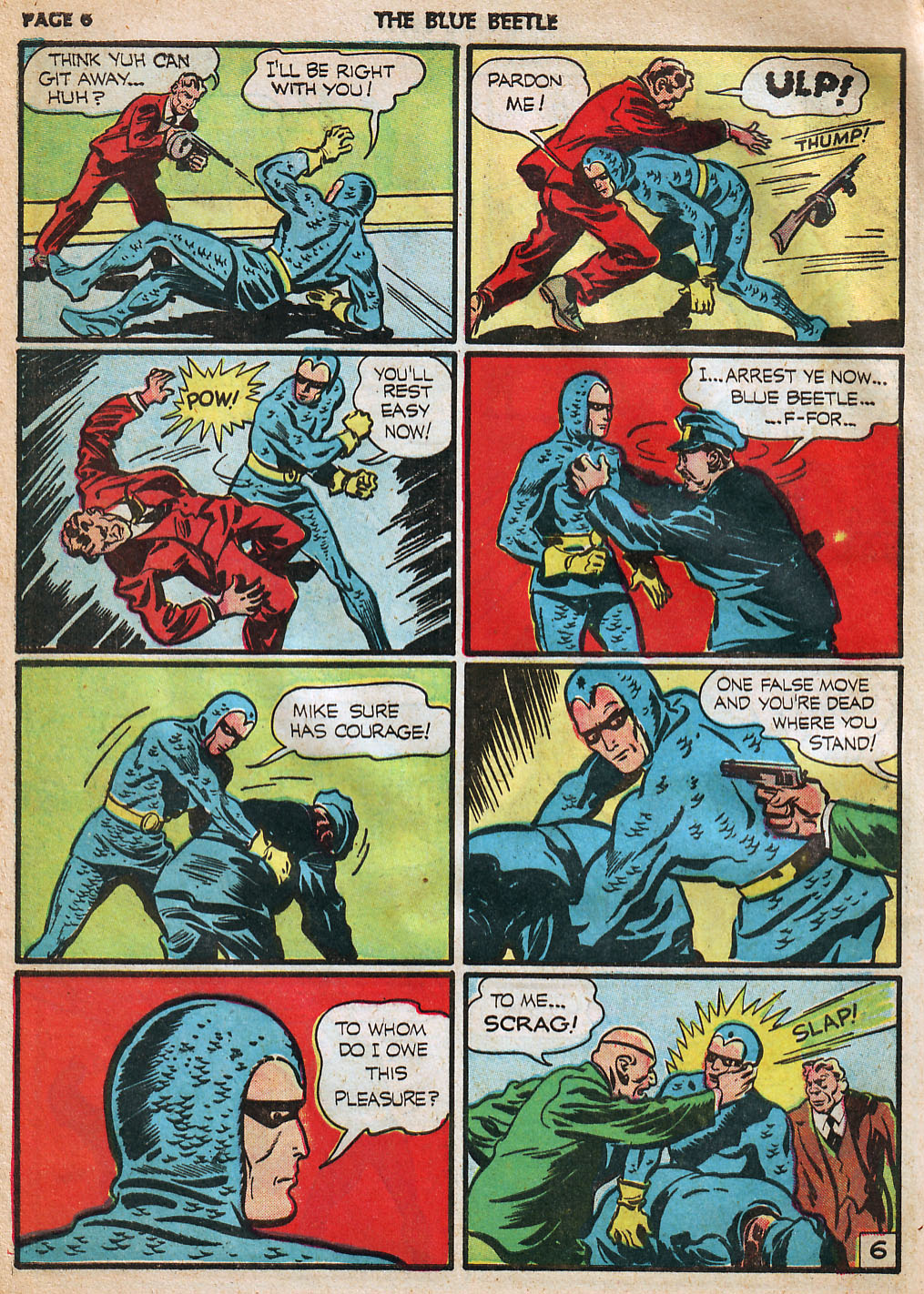 Read online The Blue Beetle comic -  Issue #5 - 7