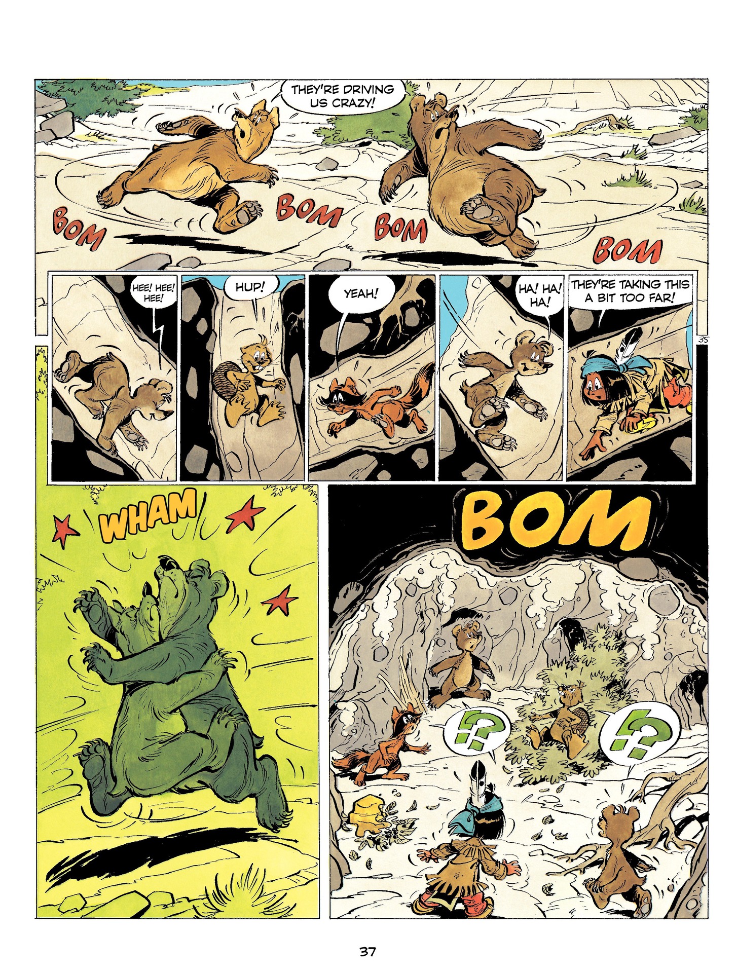 Read online Yakari comic -  Issue #13 - 37