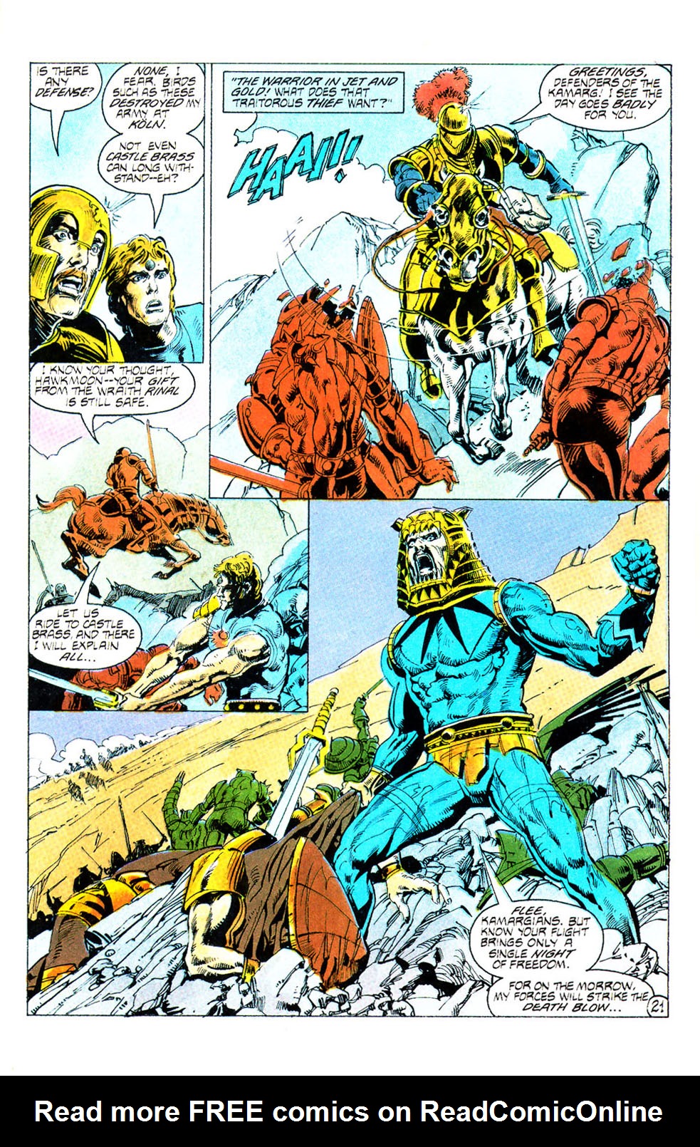 Read online Hawkmoon: The Mad God's Amulet comic -  Issue #4 - 22