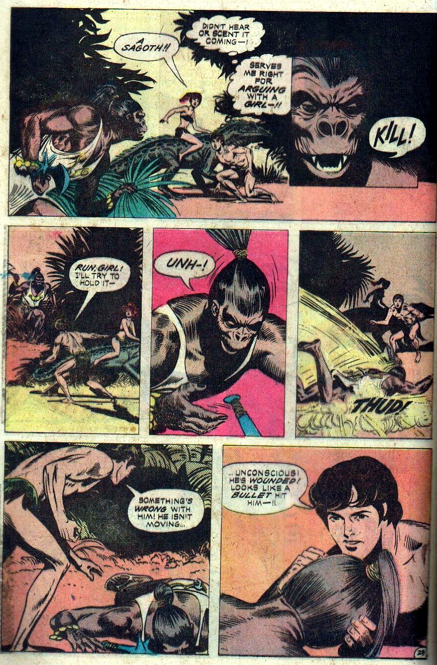 Read online Tarzan (1972) comic -  Issue #238 - 30