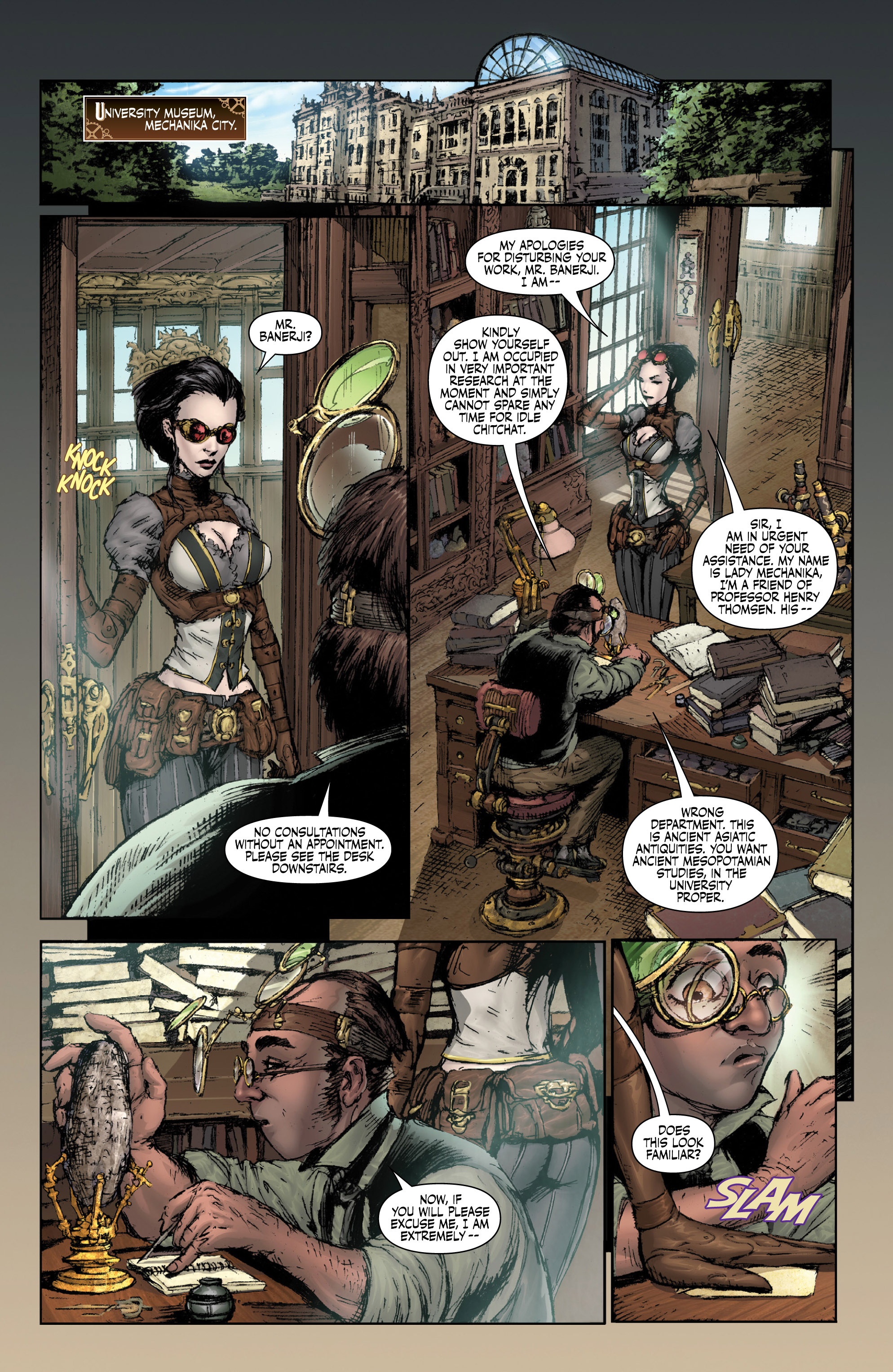 Read online Lady Mechanika: The Tablet of Destinies comic -  Issue #2 - 8